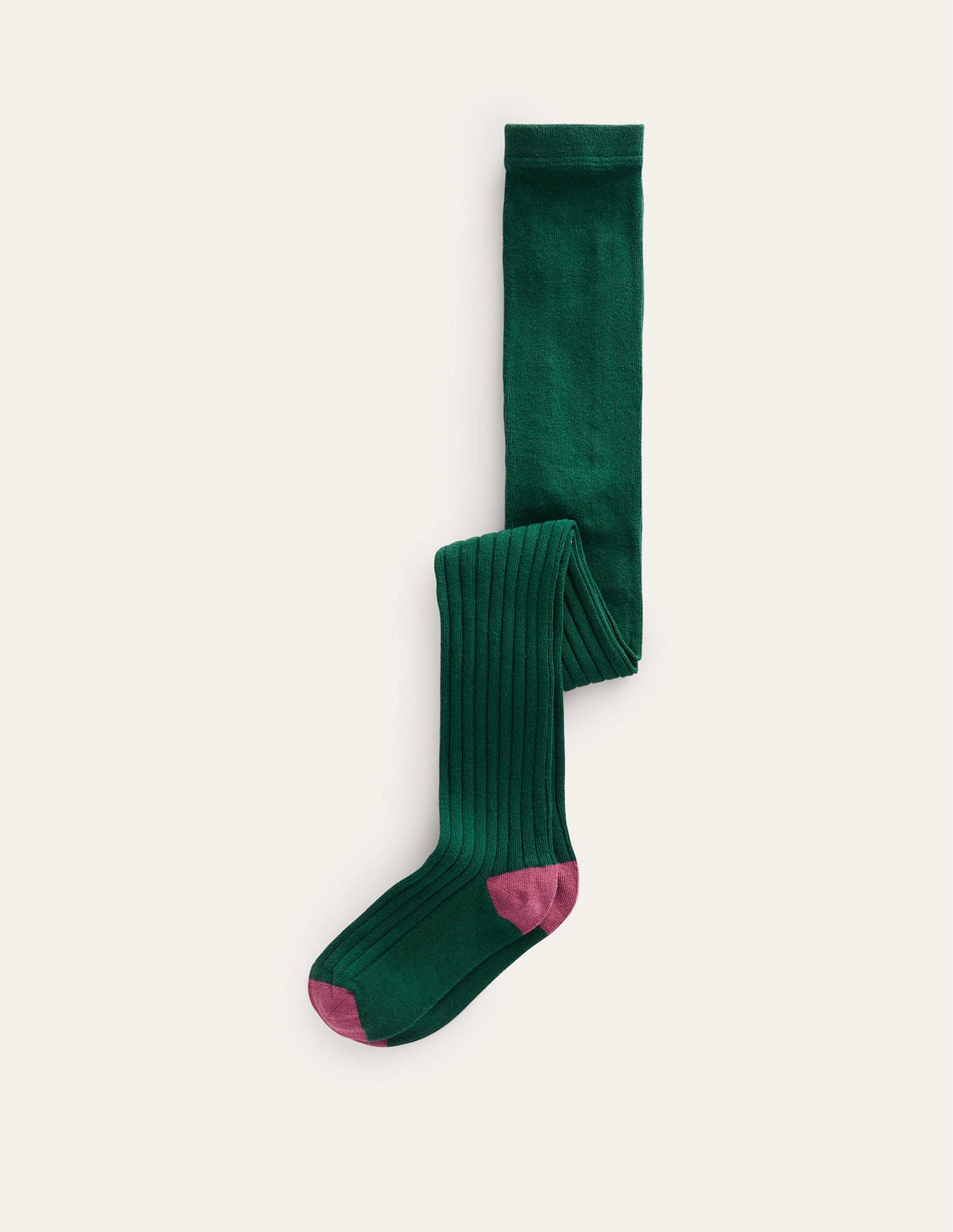 Ribbed Tights-Emerald Night-1