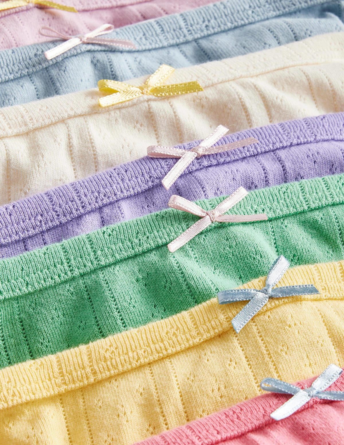 7 Pack Underwear-Multi Pointelle - Image 3