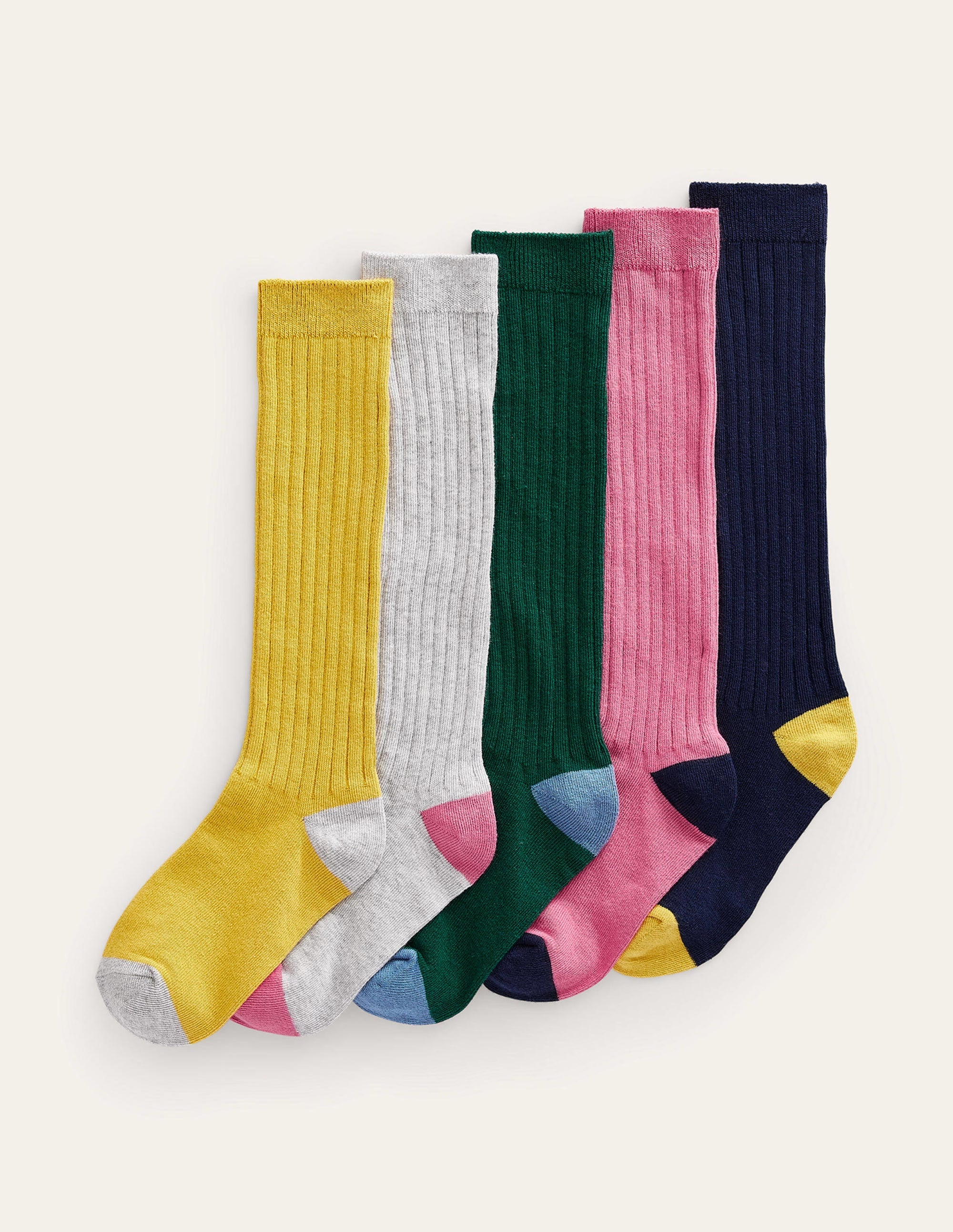 5-pack Knee High socks-Multi - Image 1