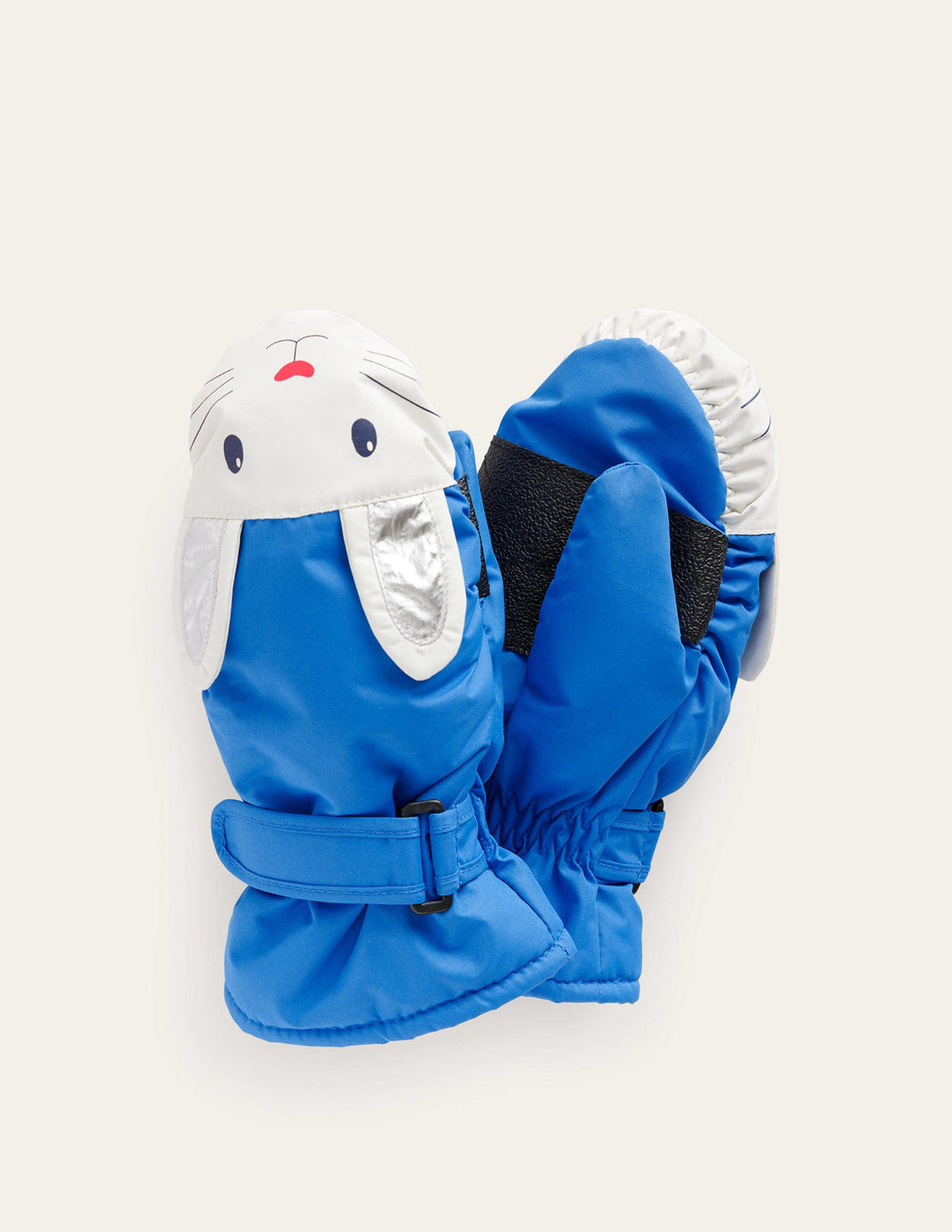 Novelty All Weather Mittens-Blue Bunnies - Image 1