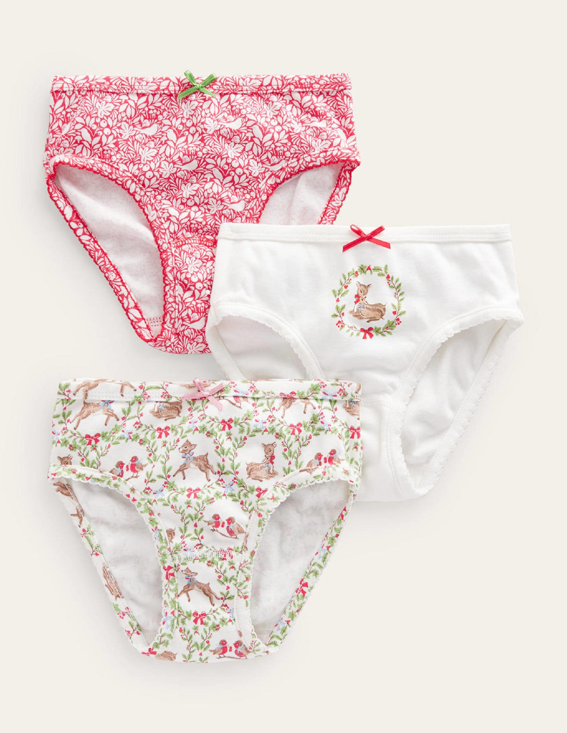 7 Pack Underwear-Red Festive-1