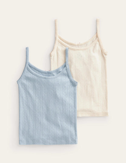 Tank Top 2 Pack-Multi Pointelle-2