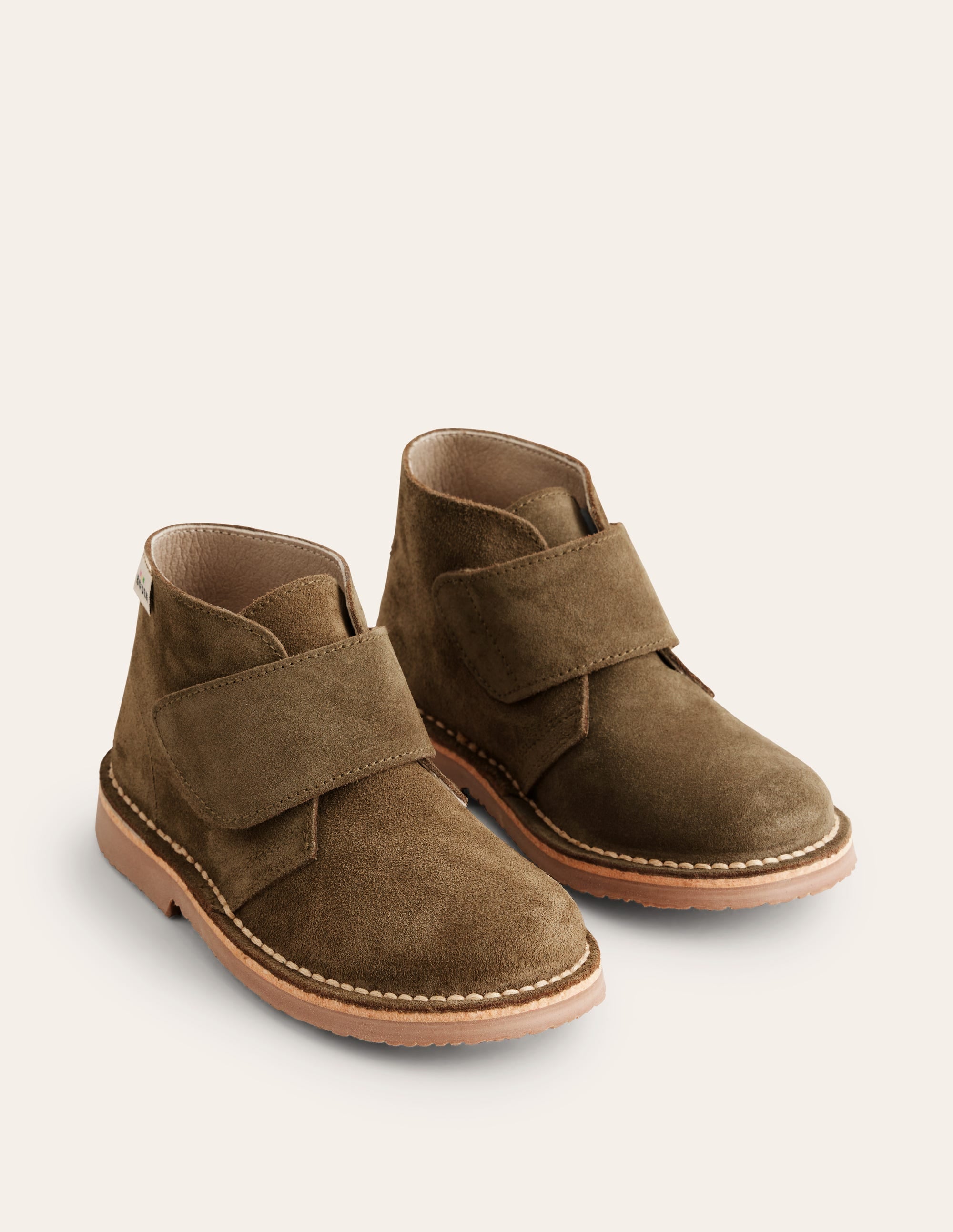 Suede Desert Boot-Khaki - Image 2