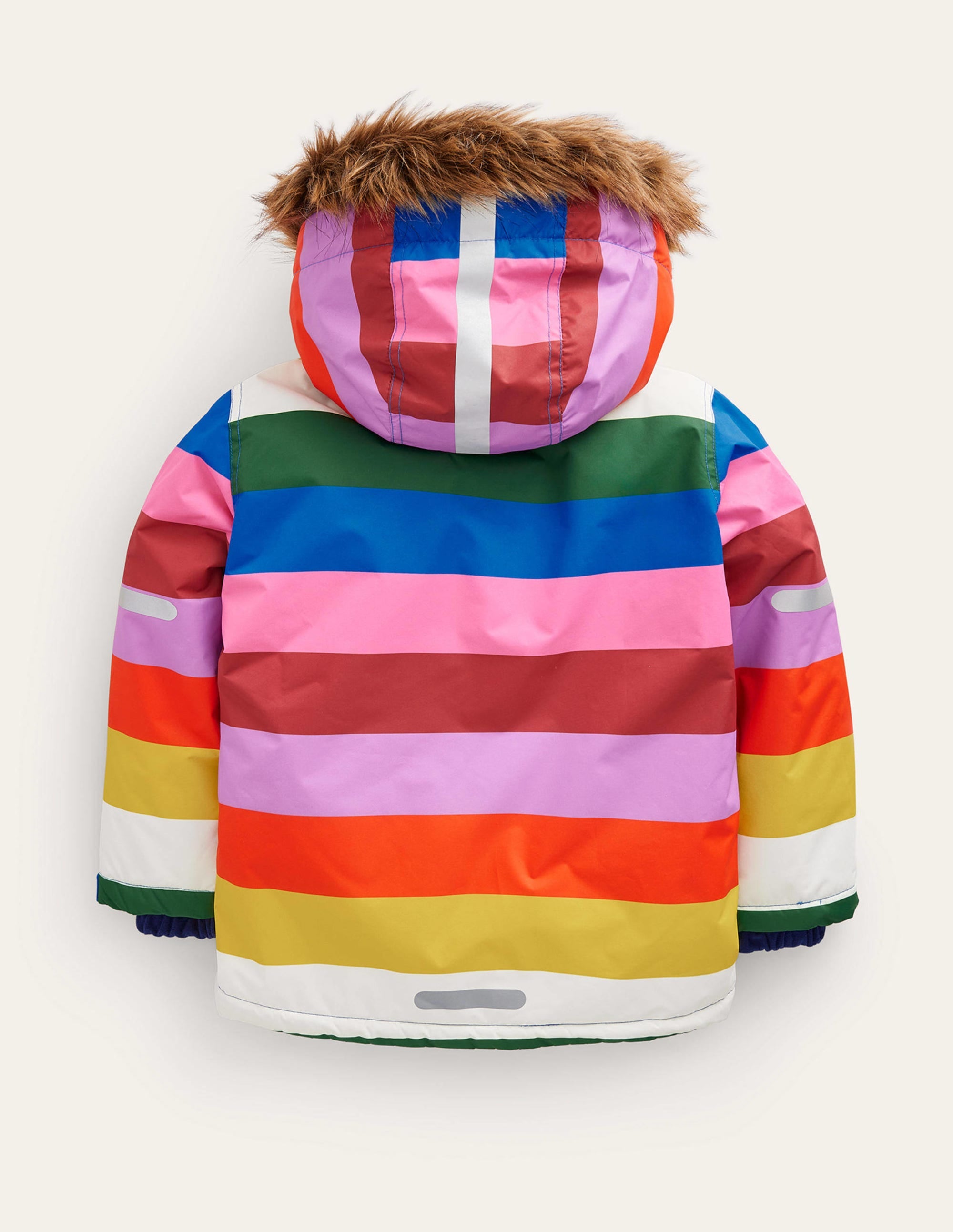 All-weather Waterproof Jacket-Multi Stripe - Image 2