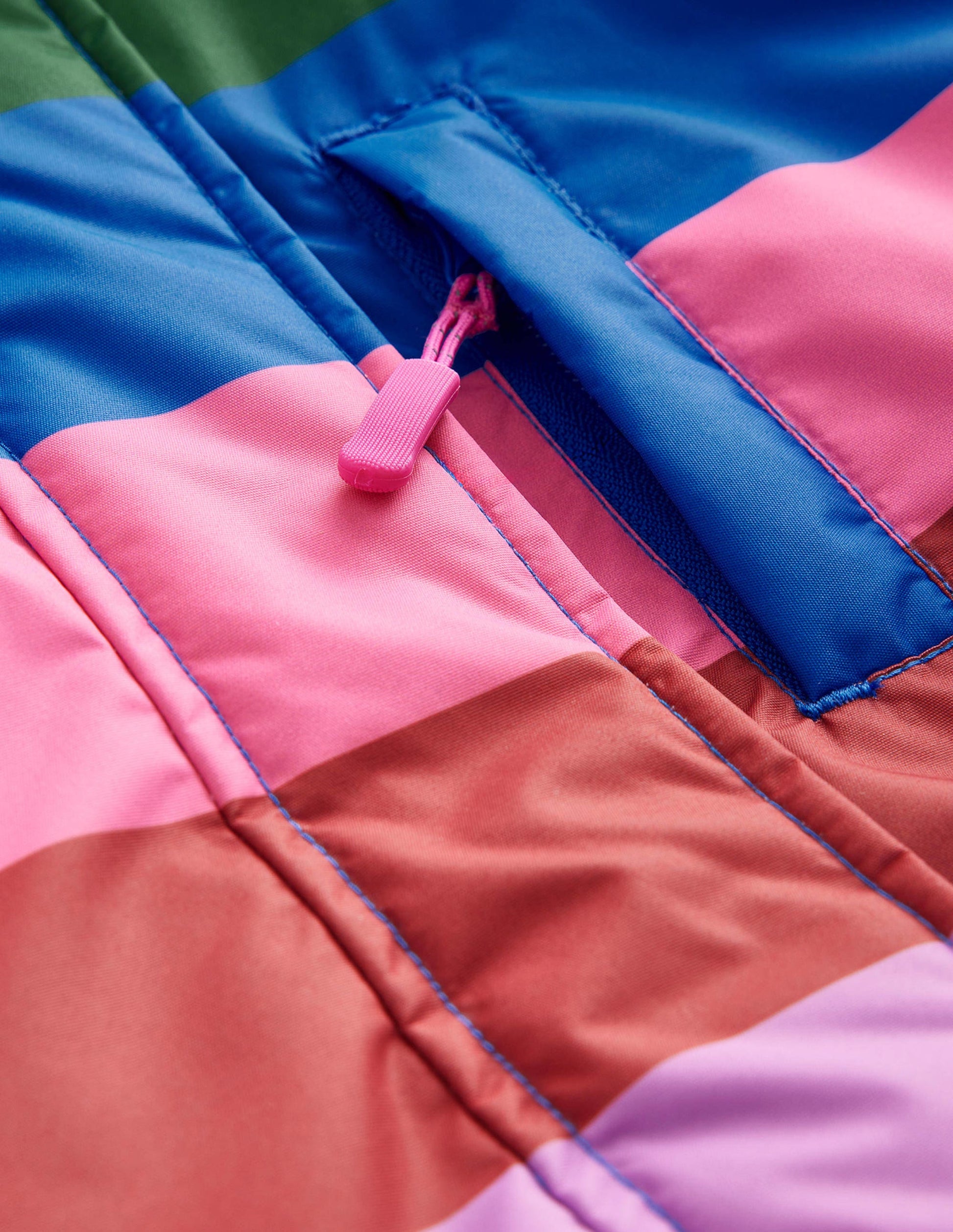 All-weather Waterproof Jacket-Multi Stripe-3