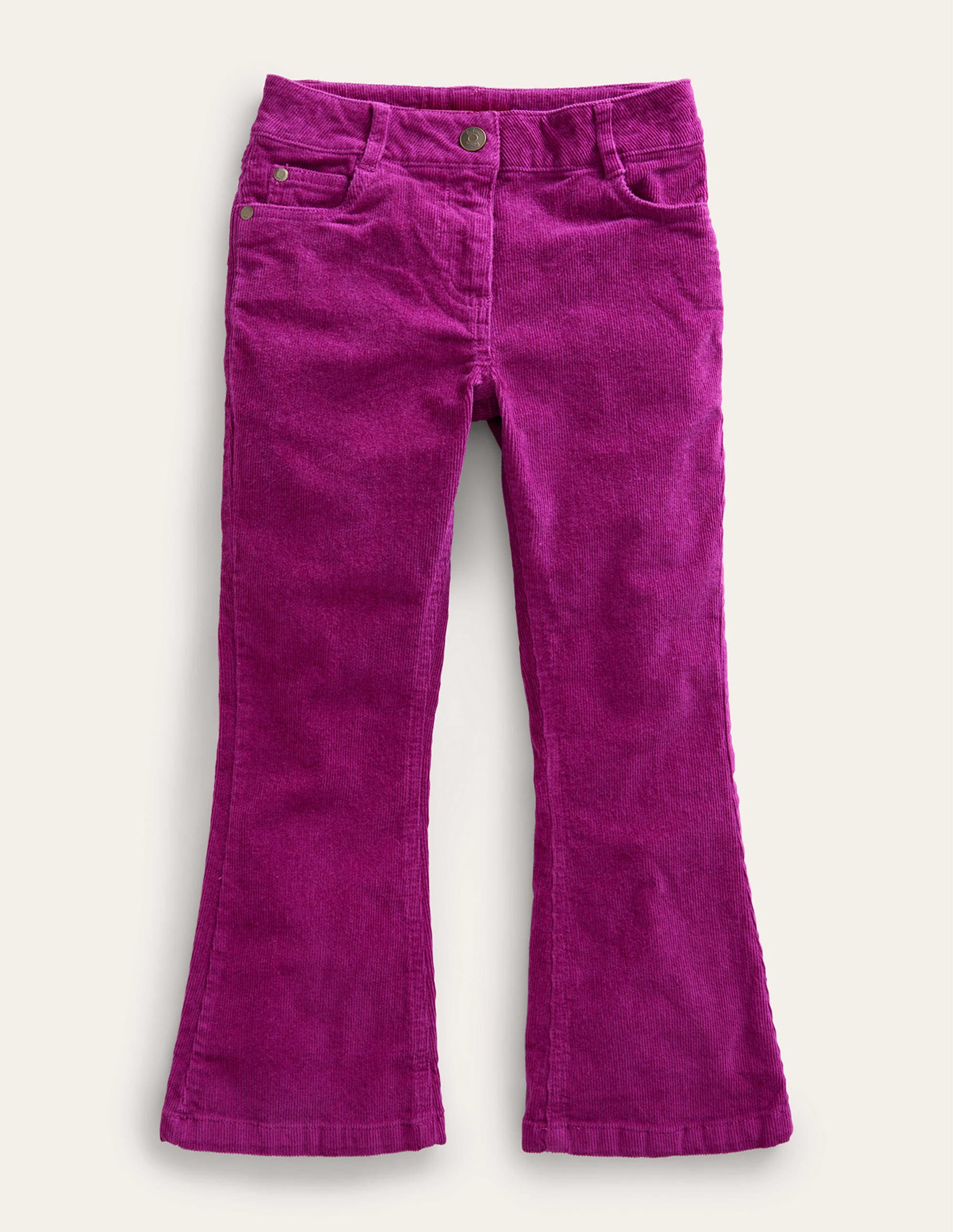 Kick Flare Jean-Chrysanthemum Purple Cord - Image 1