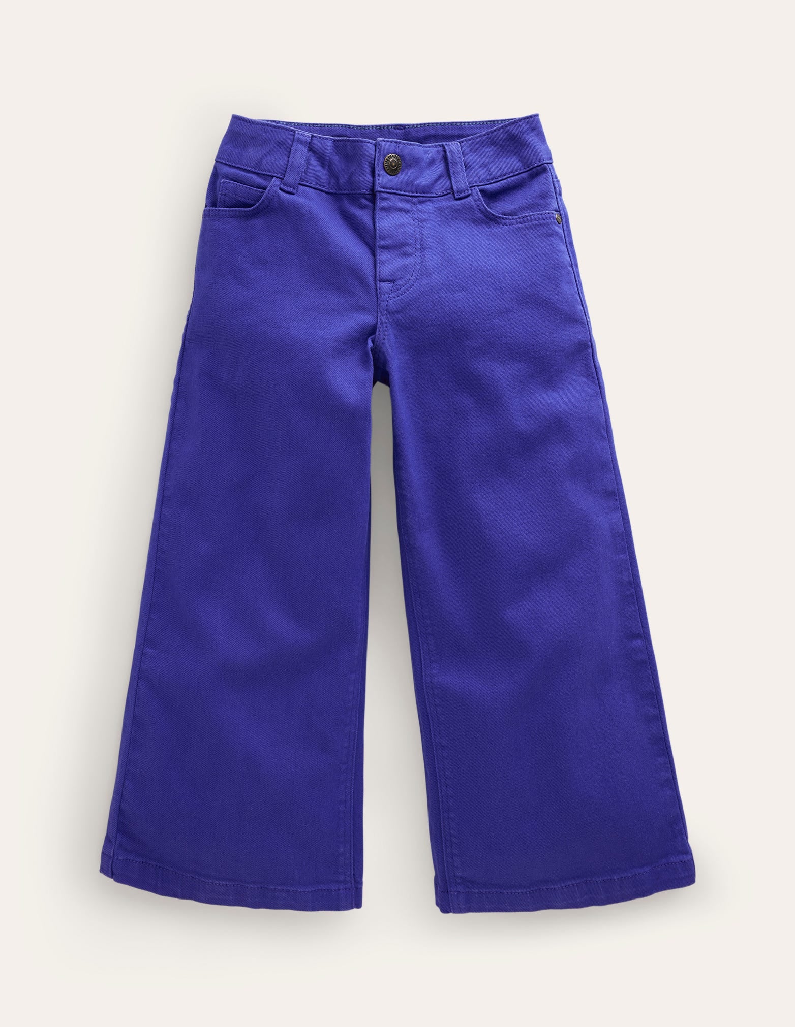 Wide Leg Pants-Egyptian Blue-1