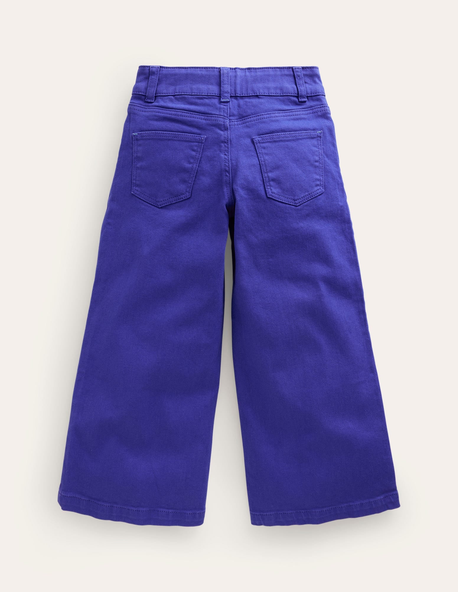 Wide Leg Pants-Egyptian Blue-2