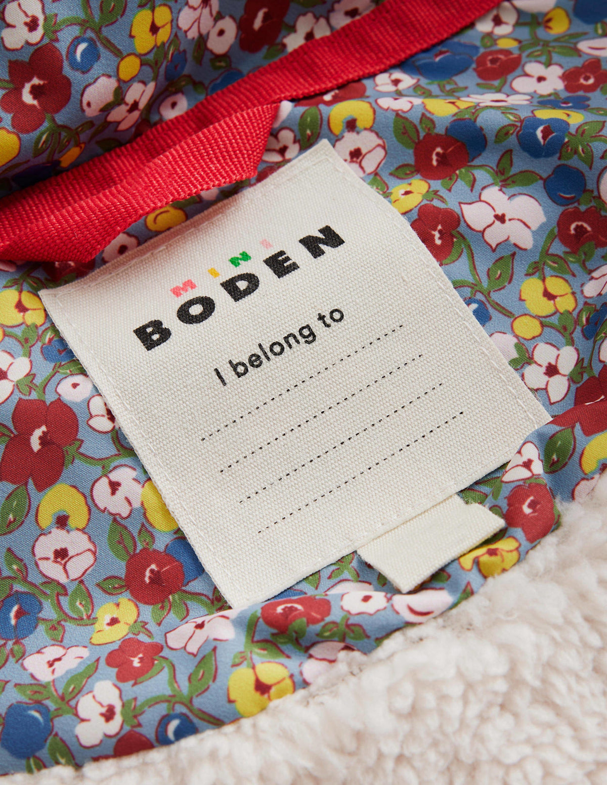 2-in-1 Padded Coat-Pebble Blue Flower Bud - Image 4