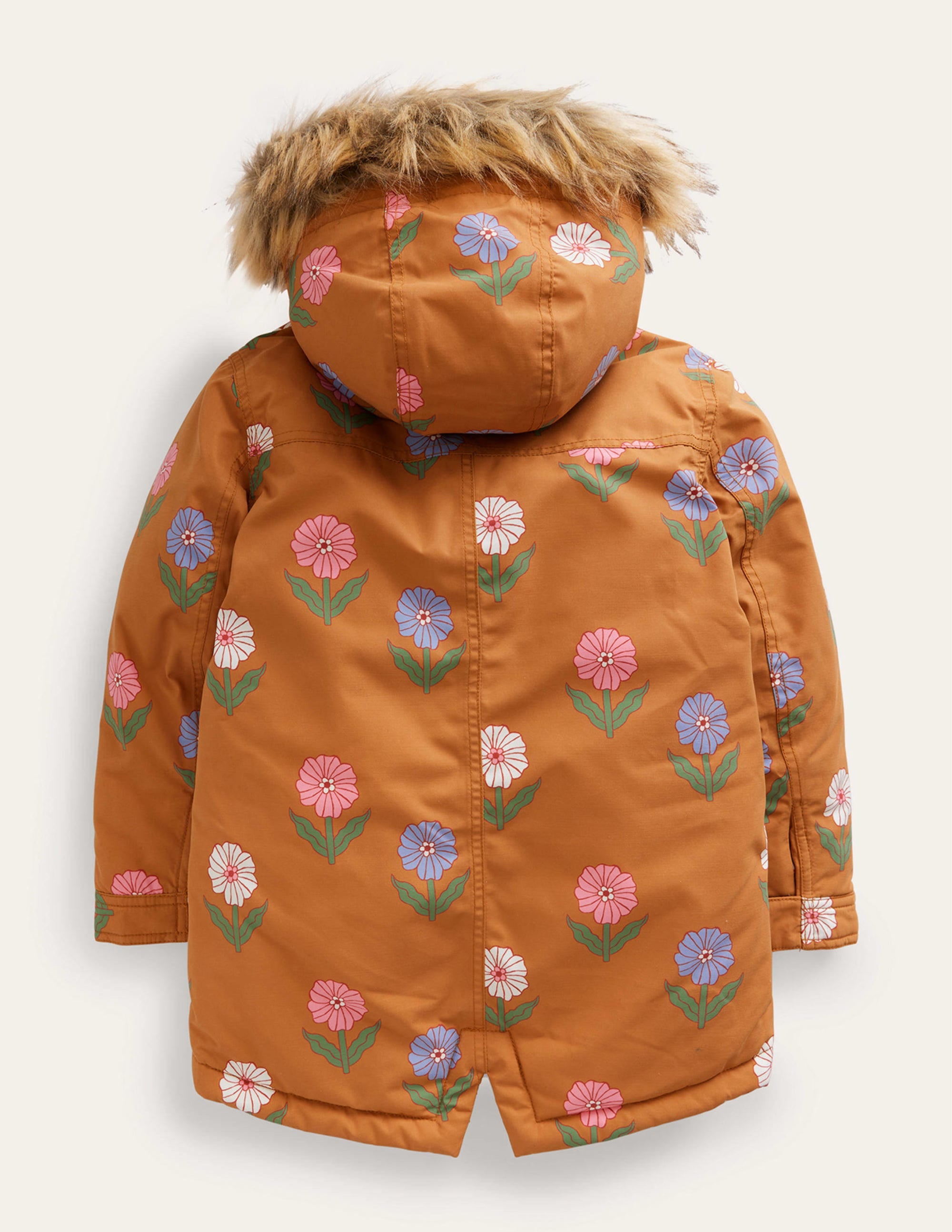 Authentic Waterproof Parka-Butterscotch Floral - Image 2