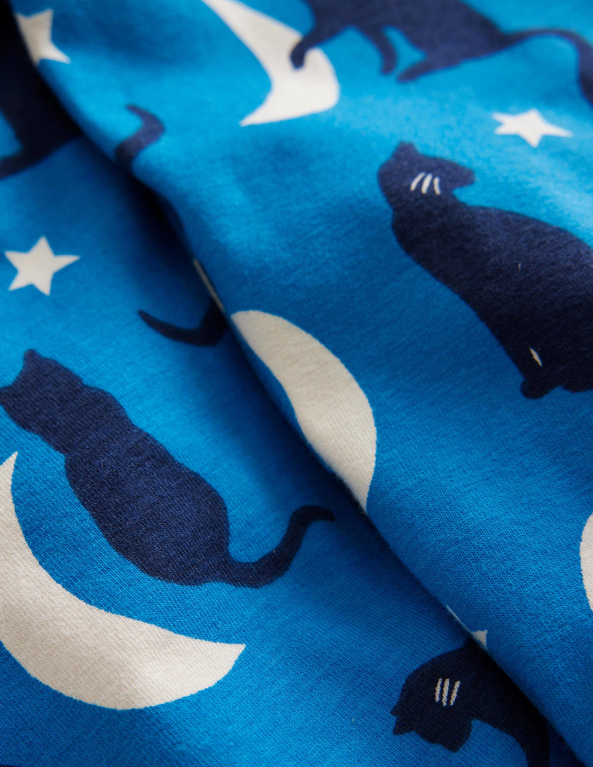 Fun Leggings-Bright Blue Cats - Image 3