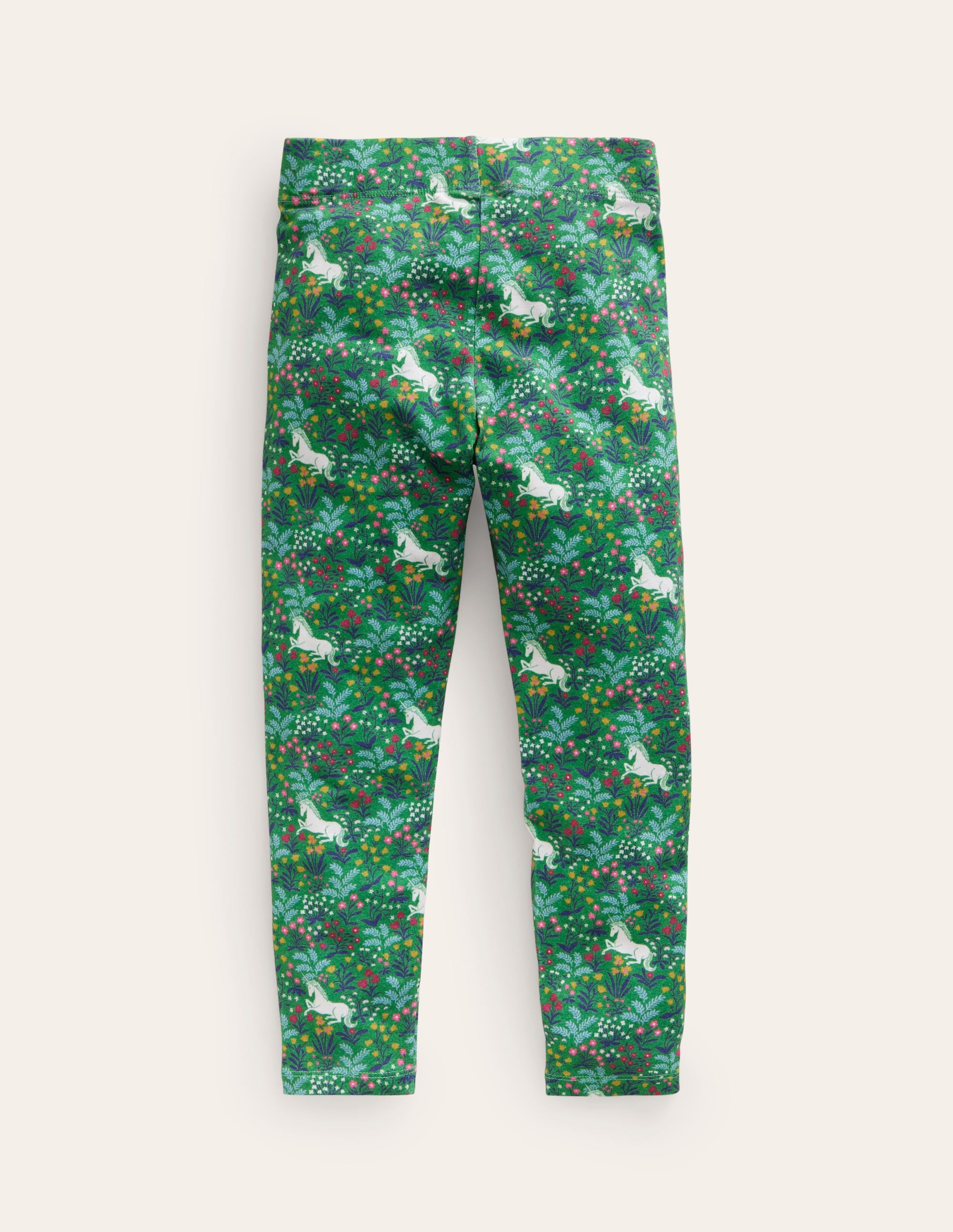 Fun Leggings-Deep Green Unicorn - Image 2