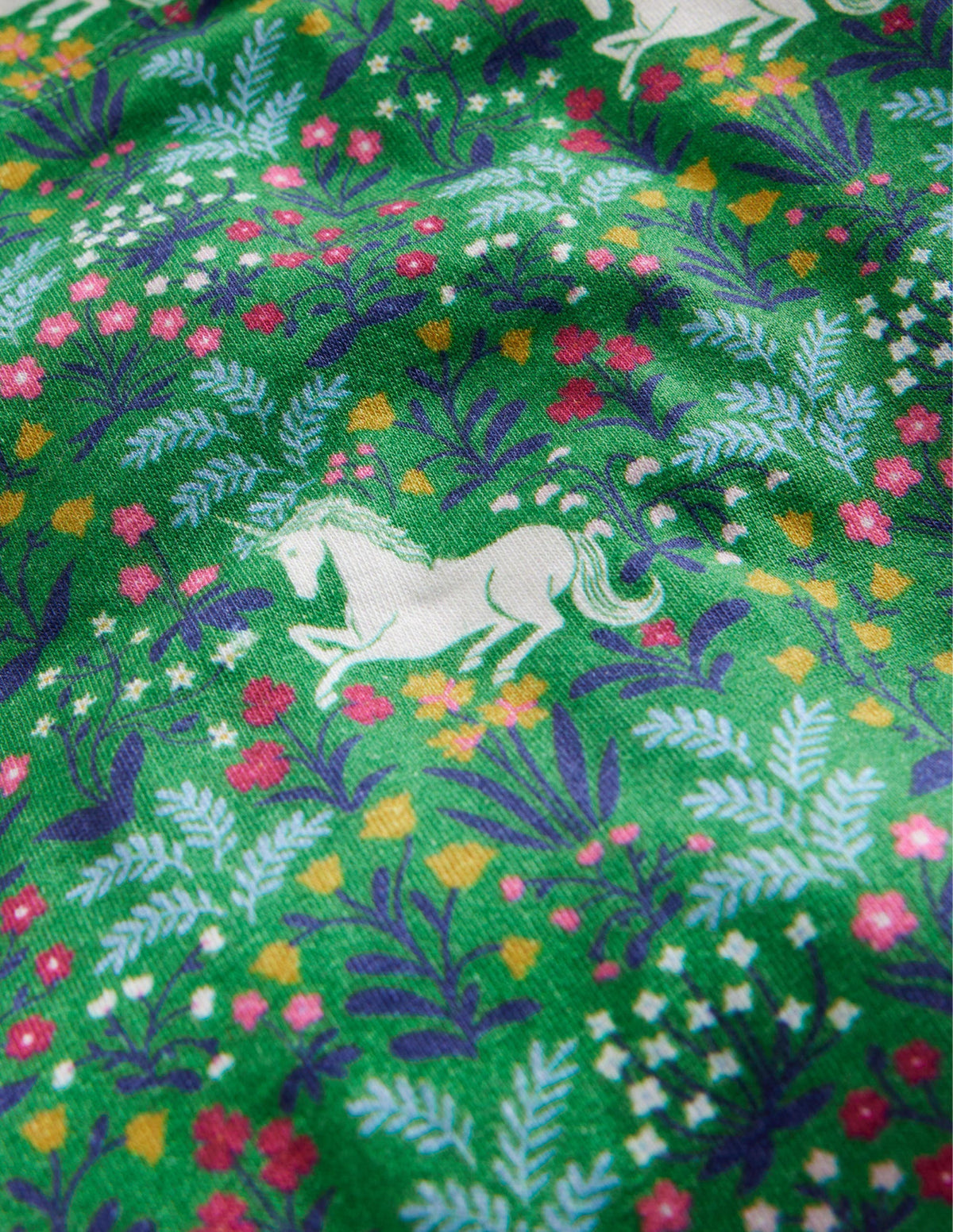 Fun Leggings-Deep Green Unicorn-3