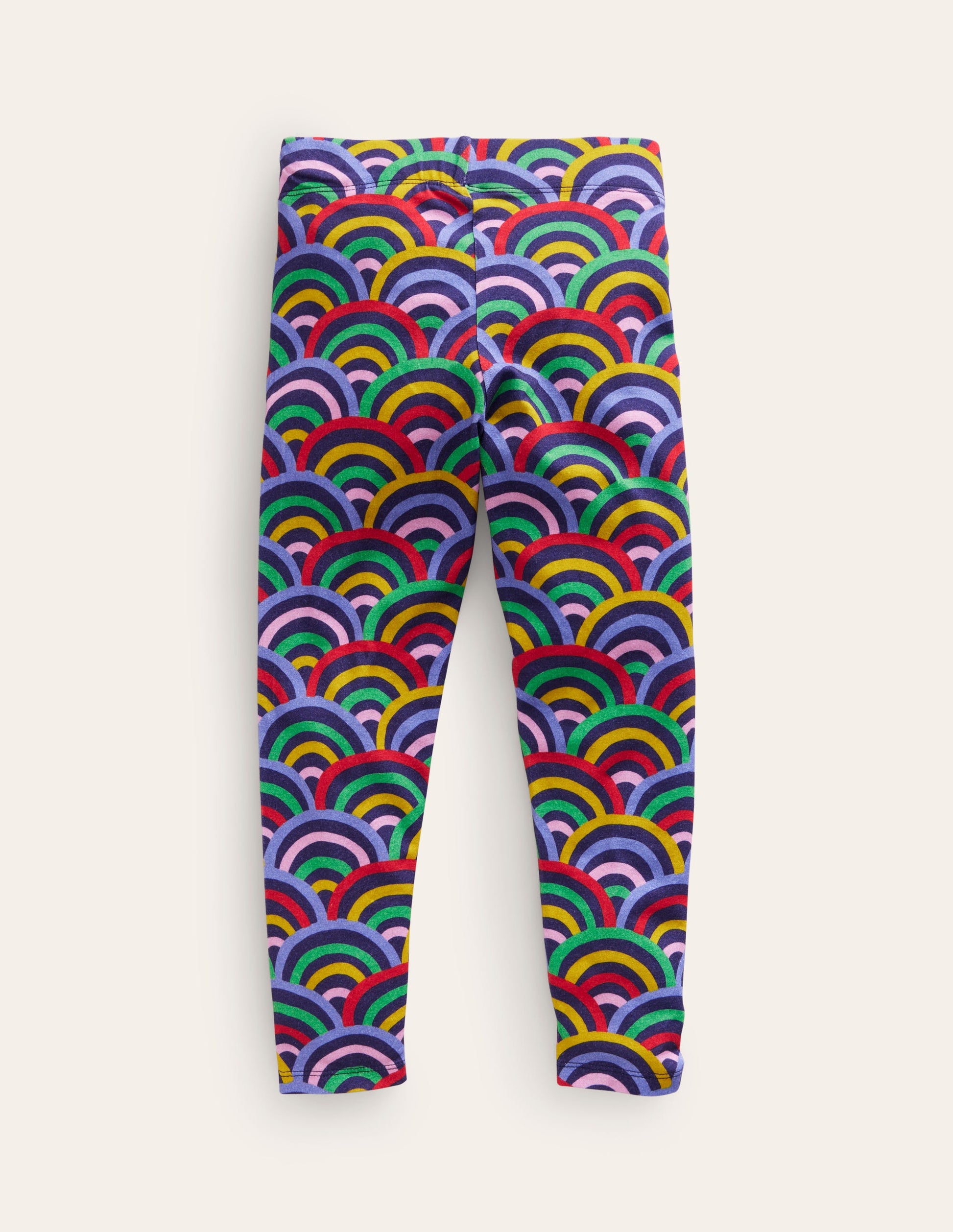 Fun Leggings-Navy Multi Rainbow-2
