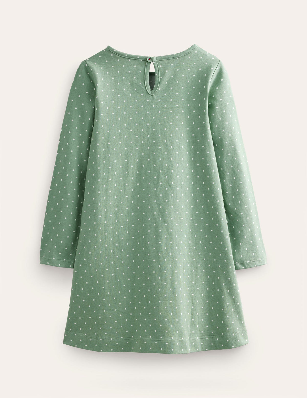 Big Appliqué Dress-Green Smoke Fairy - Image 2
