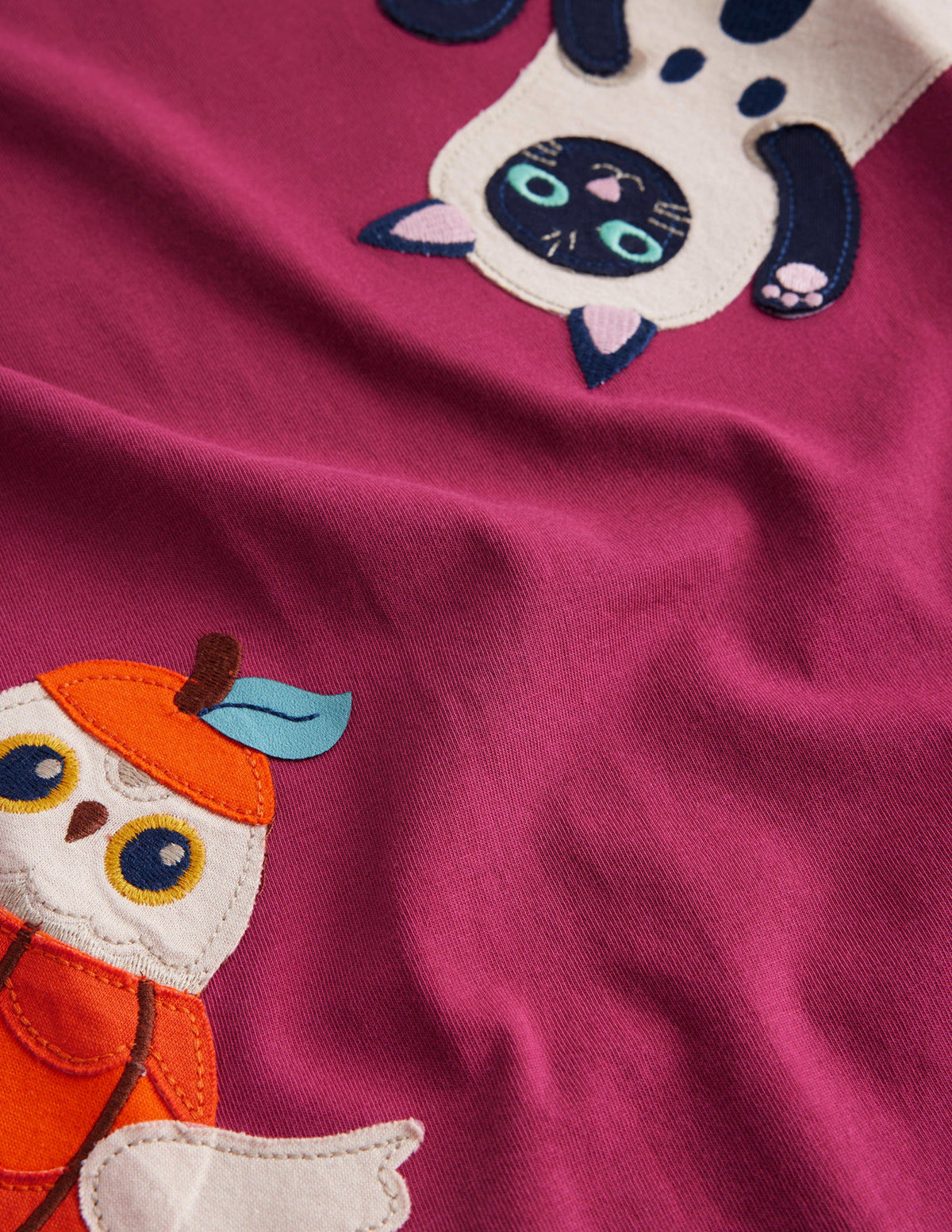 Appliqué Jersey Tunic-Penelope Pink - Image 3
