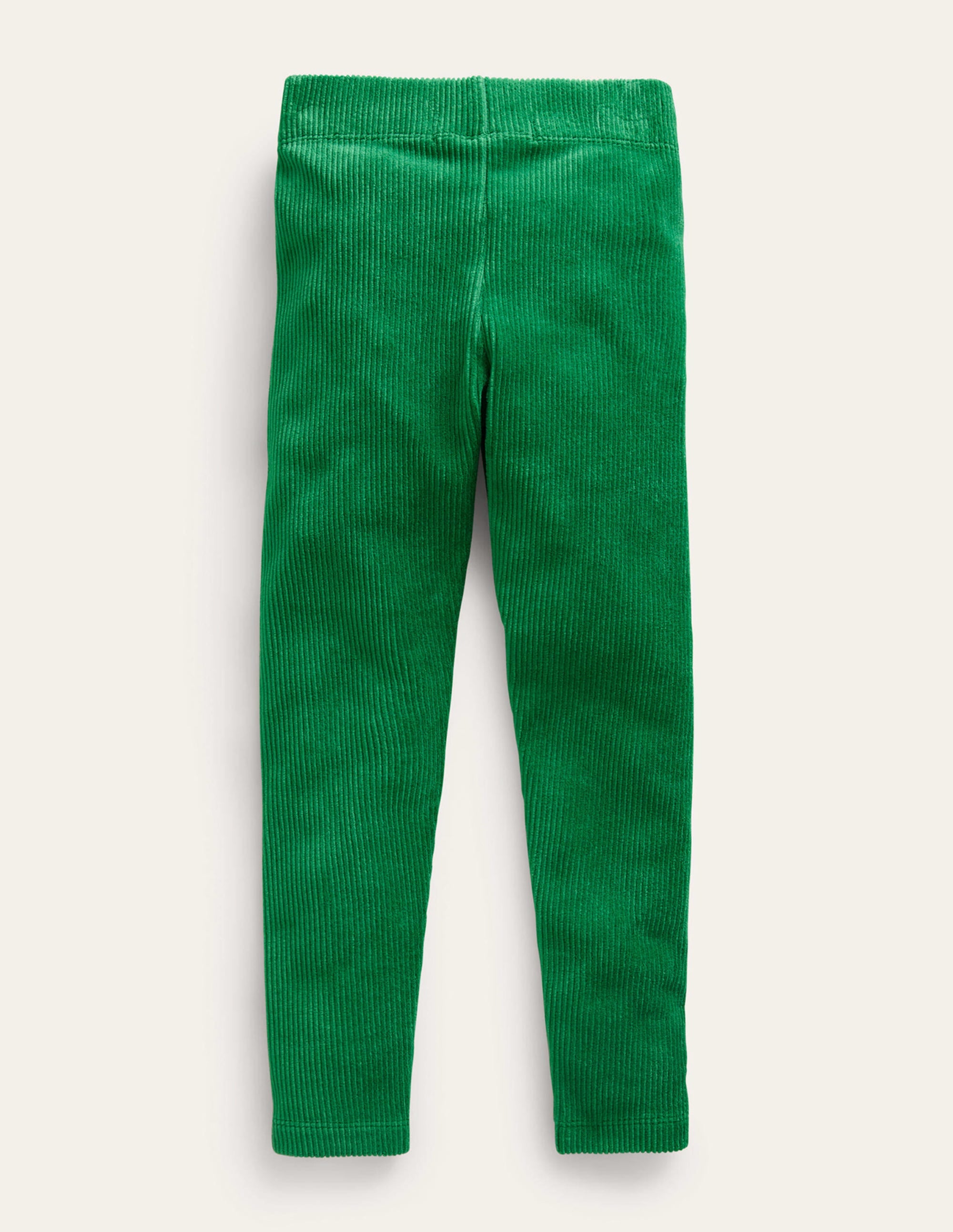 Velour Rib Leggings-Monster Green - Image 1