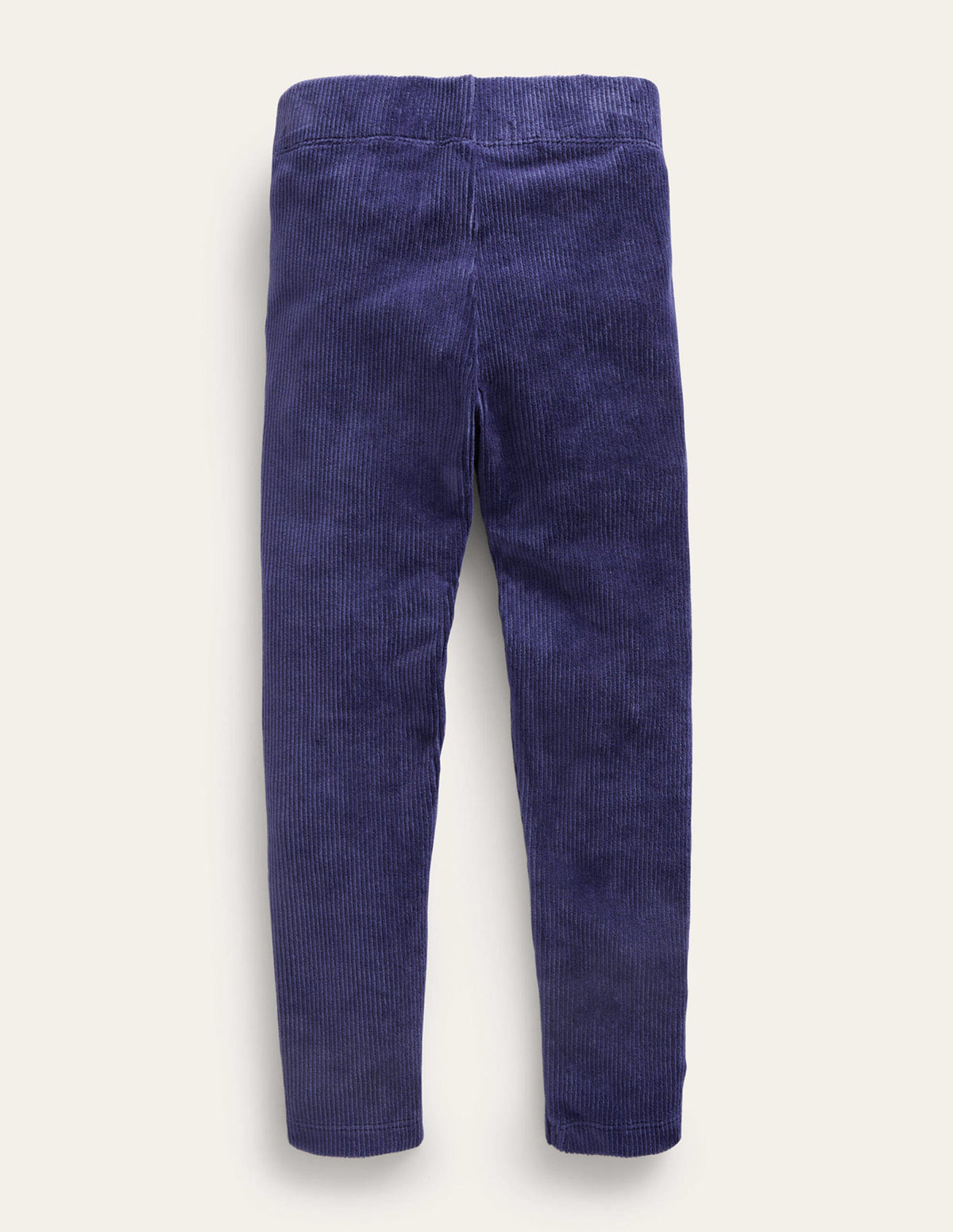 Velour Rib Leggings-Navy - Image 2