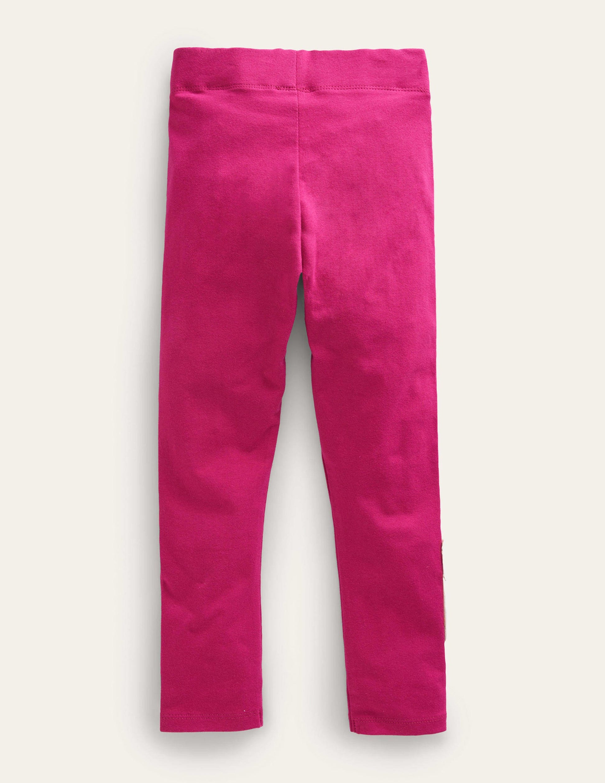 Appliqué Leggings-Penelope Pink Animals-2
