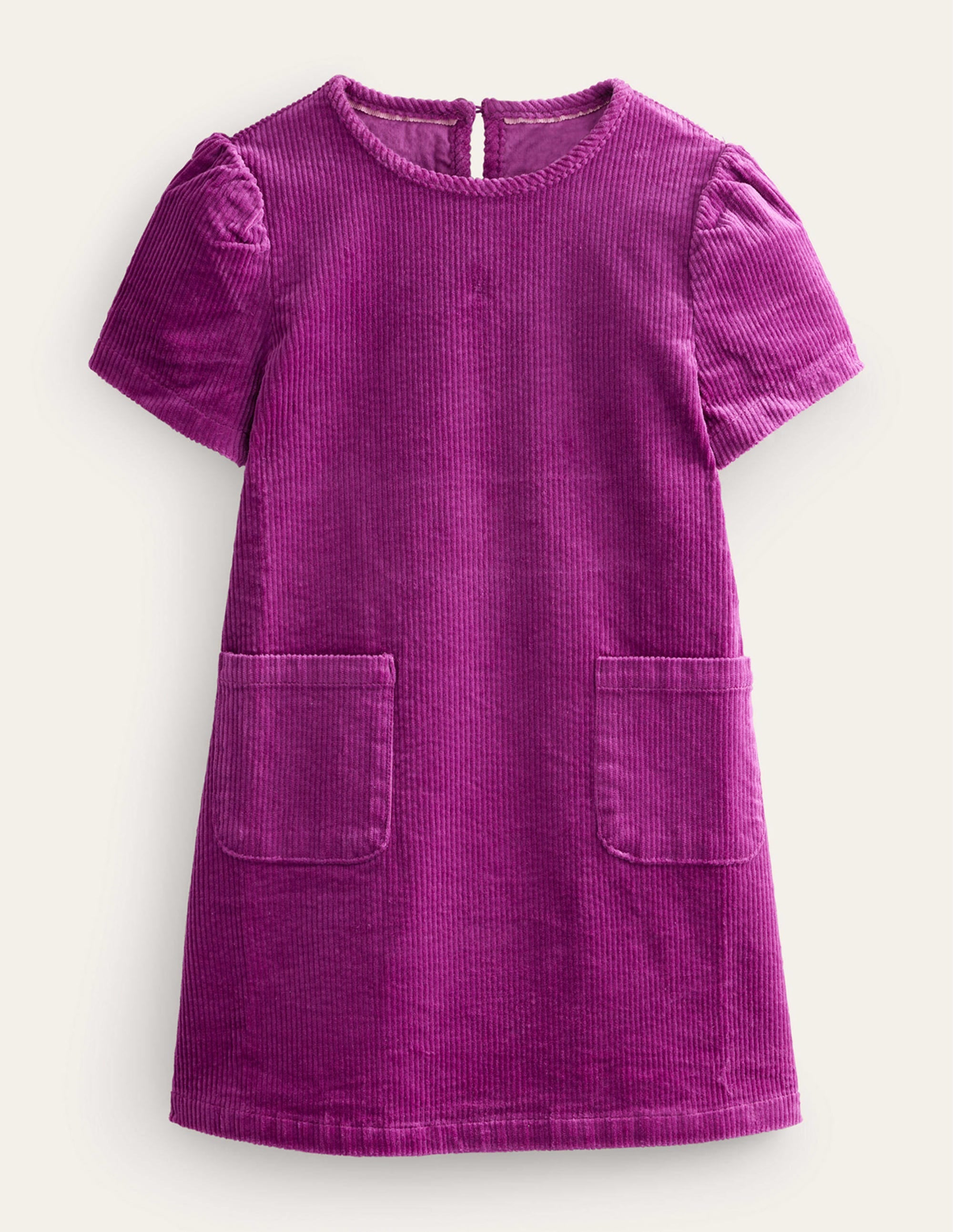Cord Shift Dress-Chrysanthemum Purple - Image 1