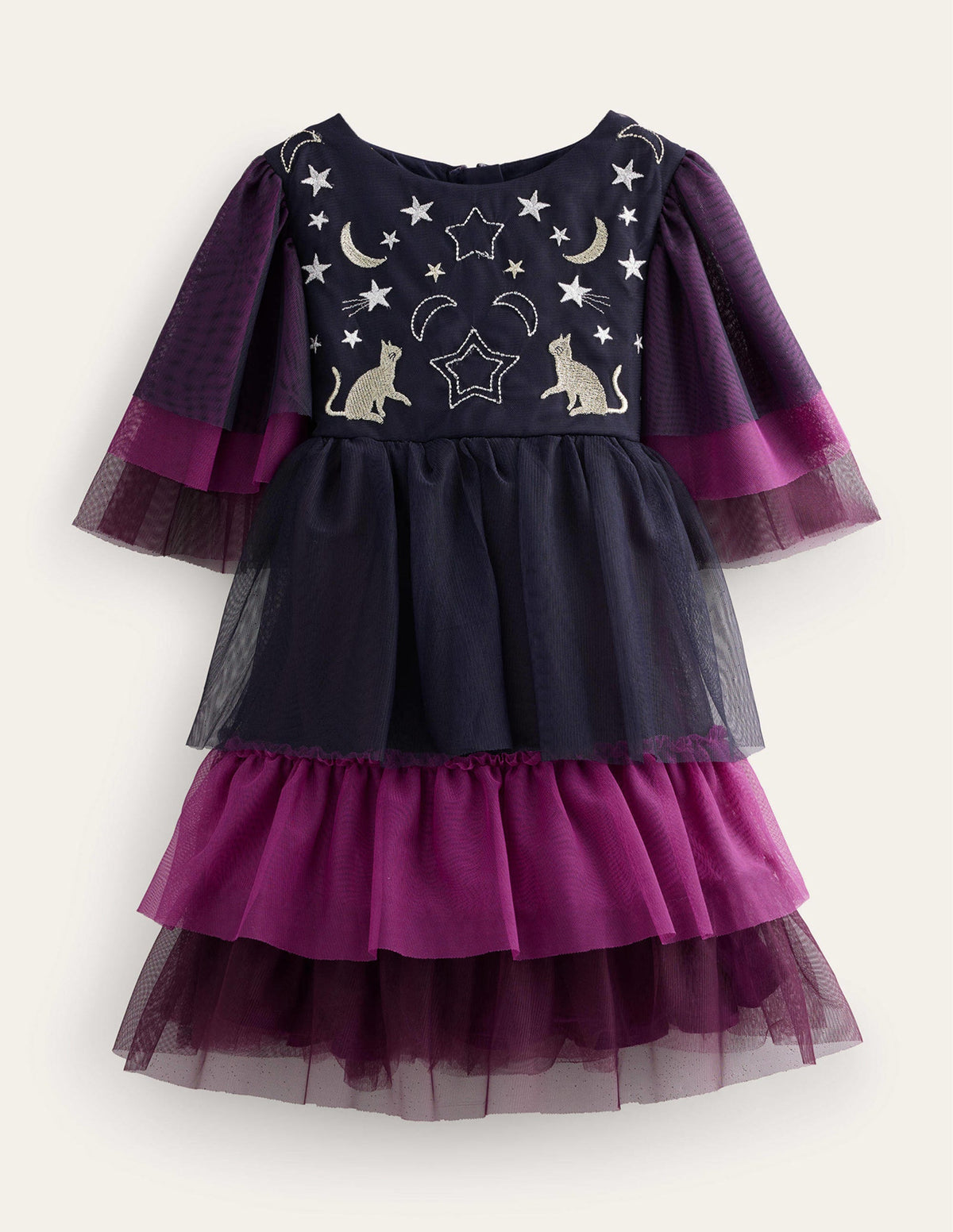 Halloween Tulle Dress-Chrysanthemum Purple - Image 1