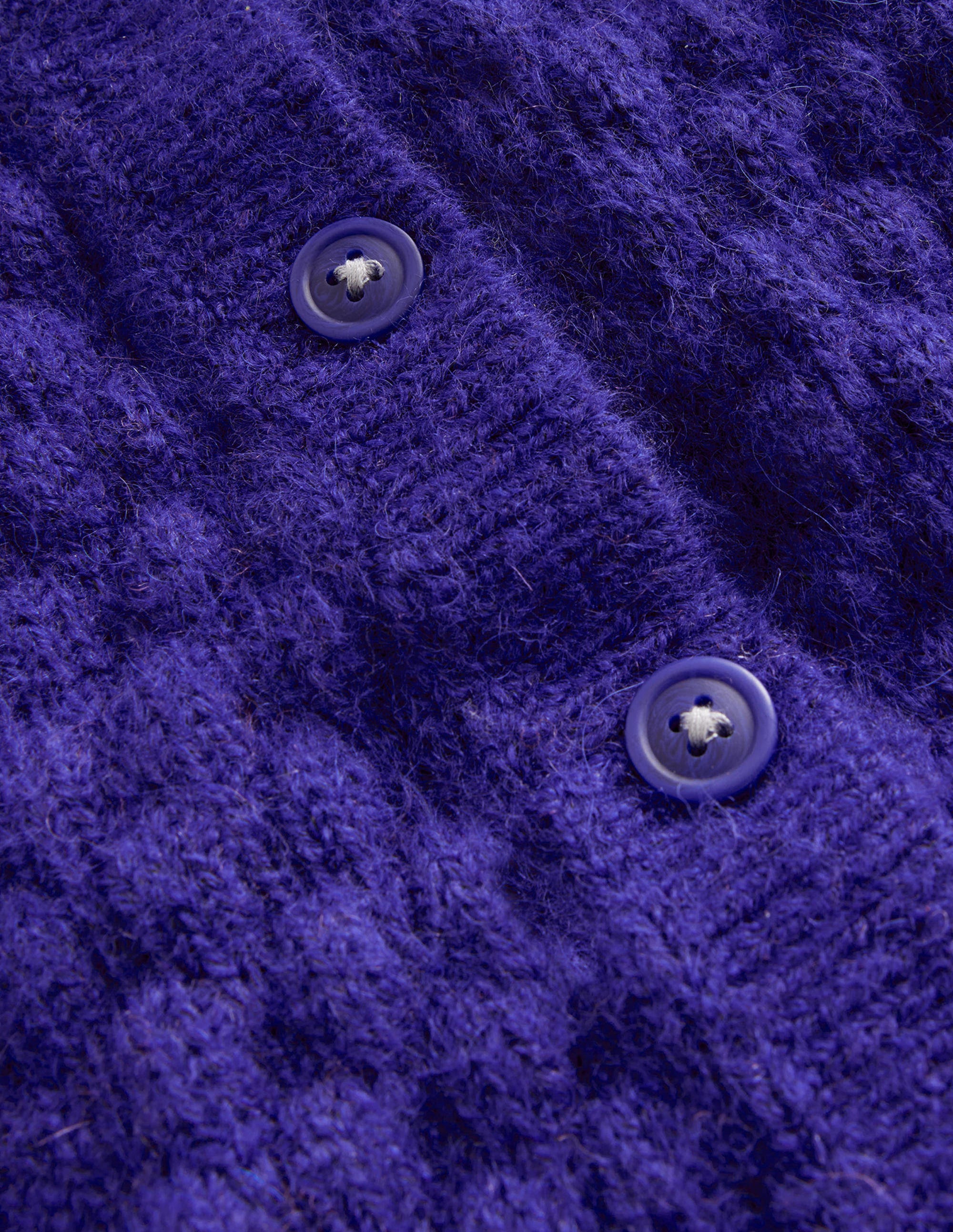 Bobble Stitch Cardigan-Bluing Blue - Image 3