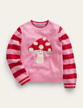 Boucle Toadstool Sweater-Azalea Toadstool