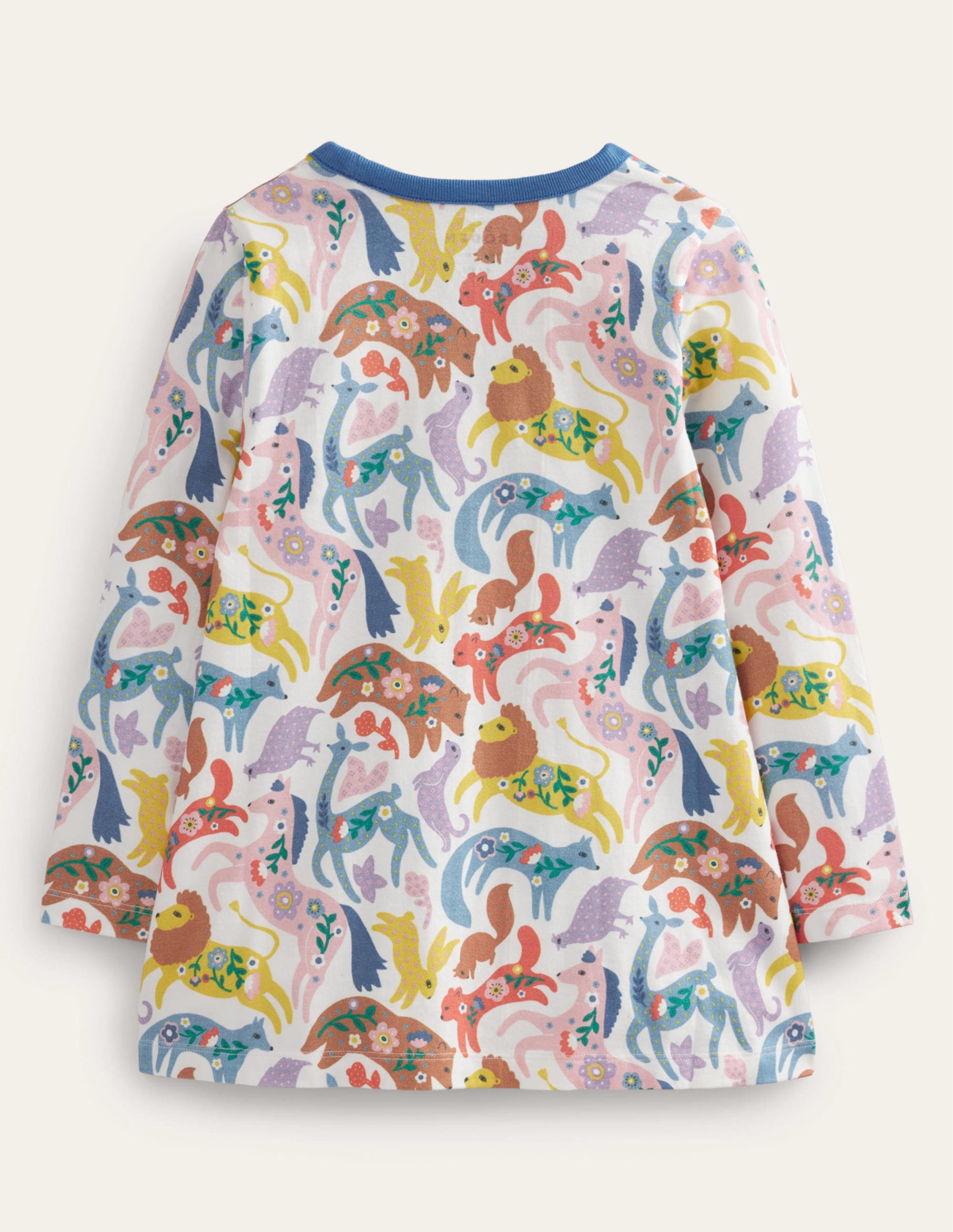 Printed Tunic-Multi Folk Friends - Image 2