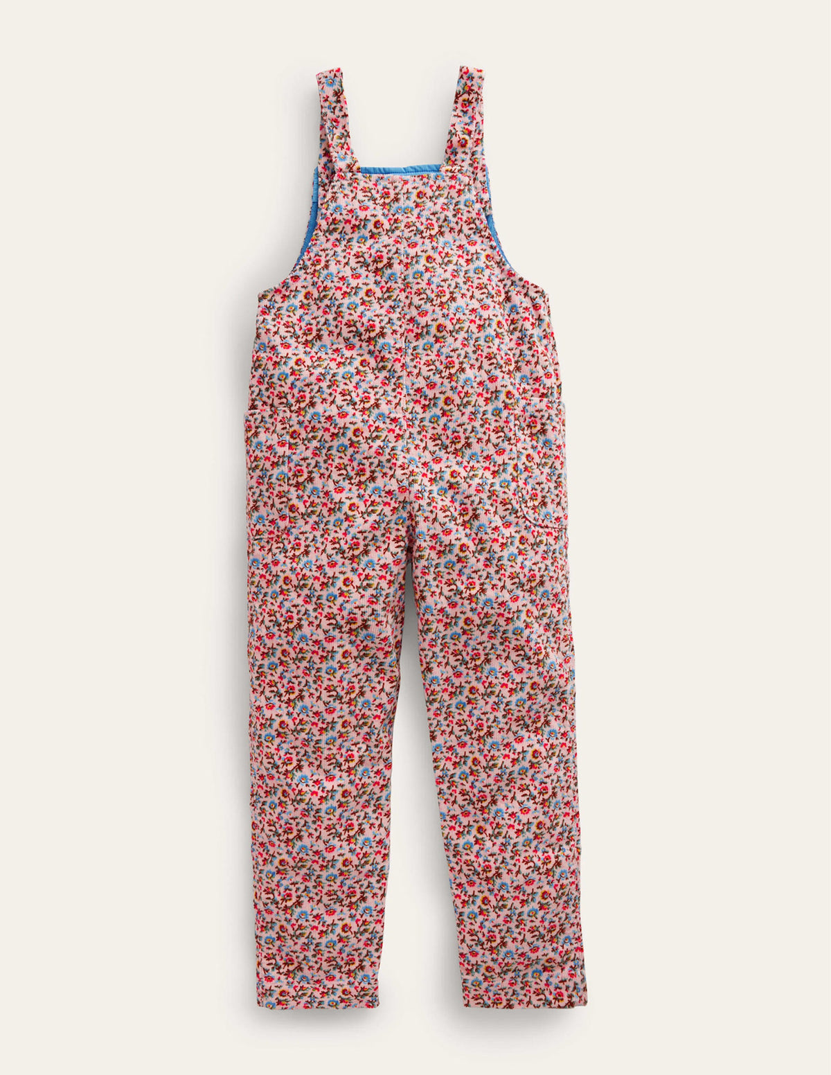 Relaxed Cord Overalls-Light Pink Bramble - Image 2
