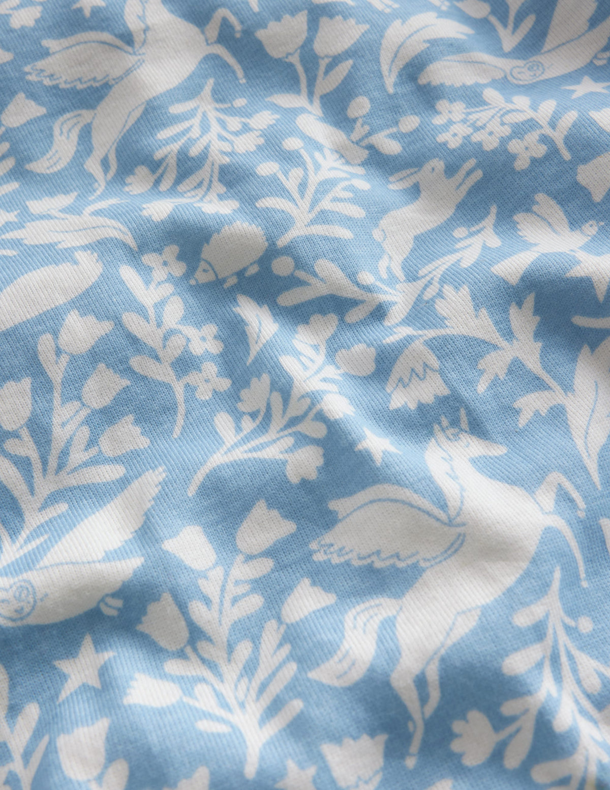 Snug Henley Pajama Set-Ice Blue Pets - Image 3
