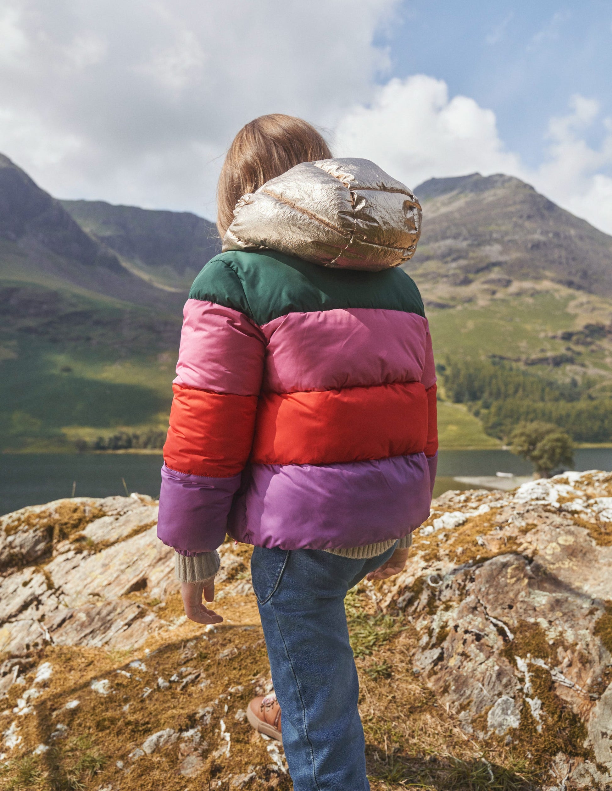 Ultimate Padded Coat-Rainbow Multi-6
