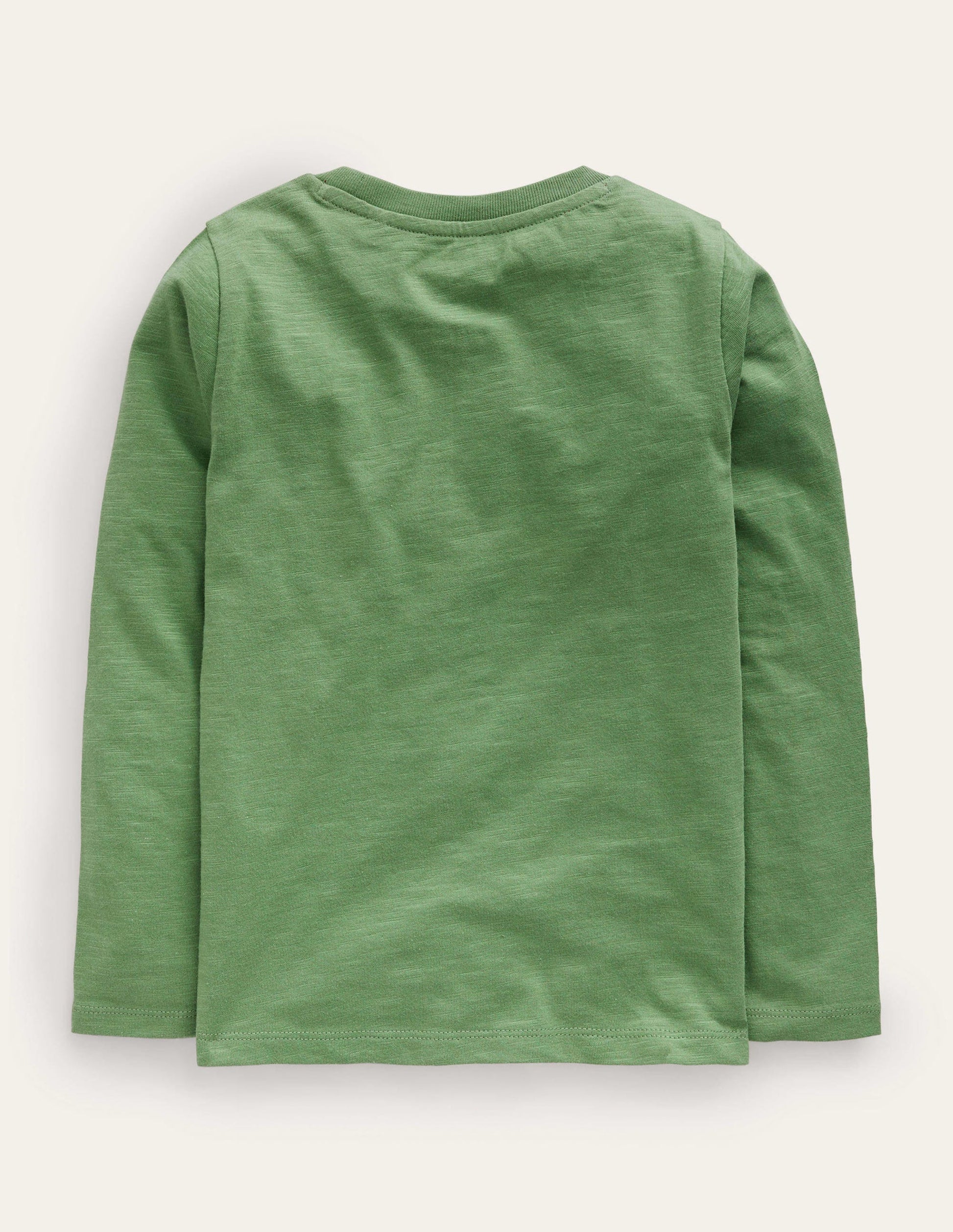 Pocket Logo T-shirt-Safari Green Robin-2