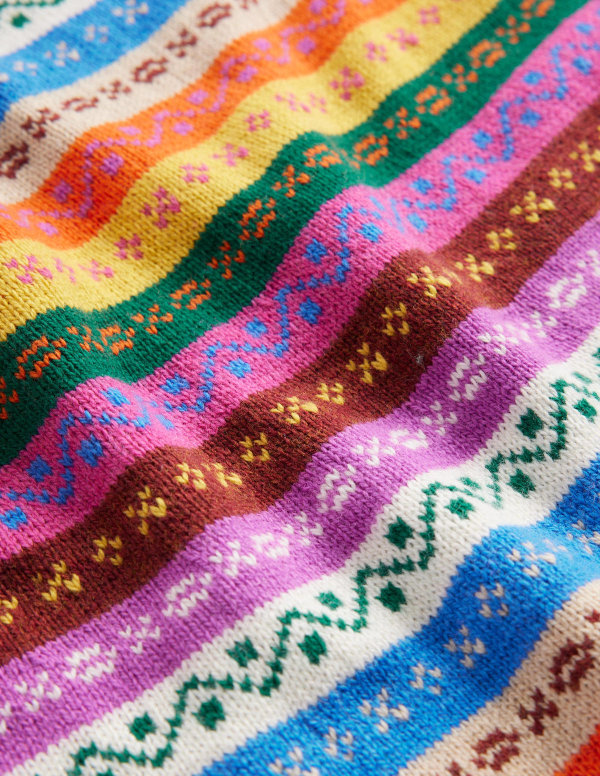 Fair Isle Sweater Dress-Multi Fair Isle-3