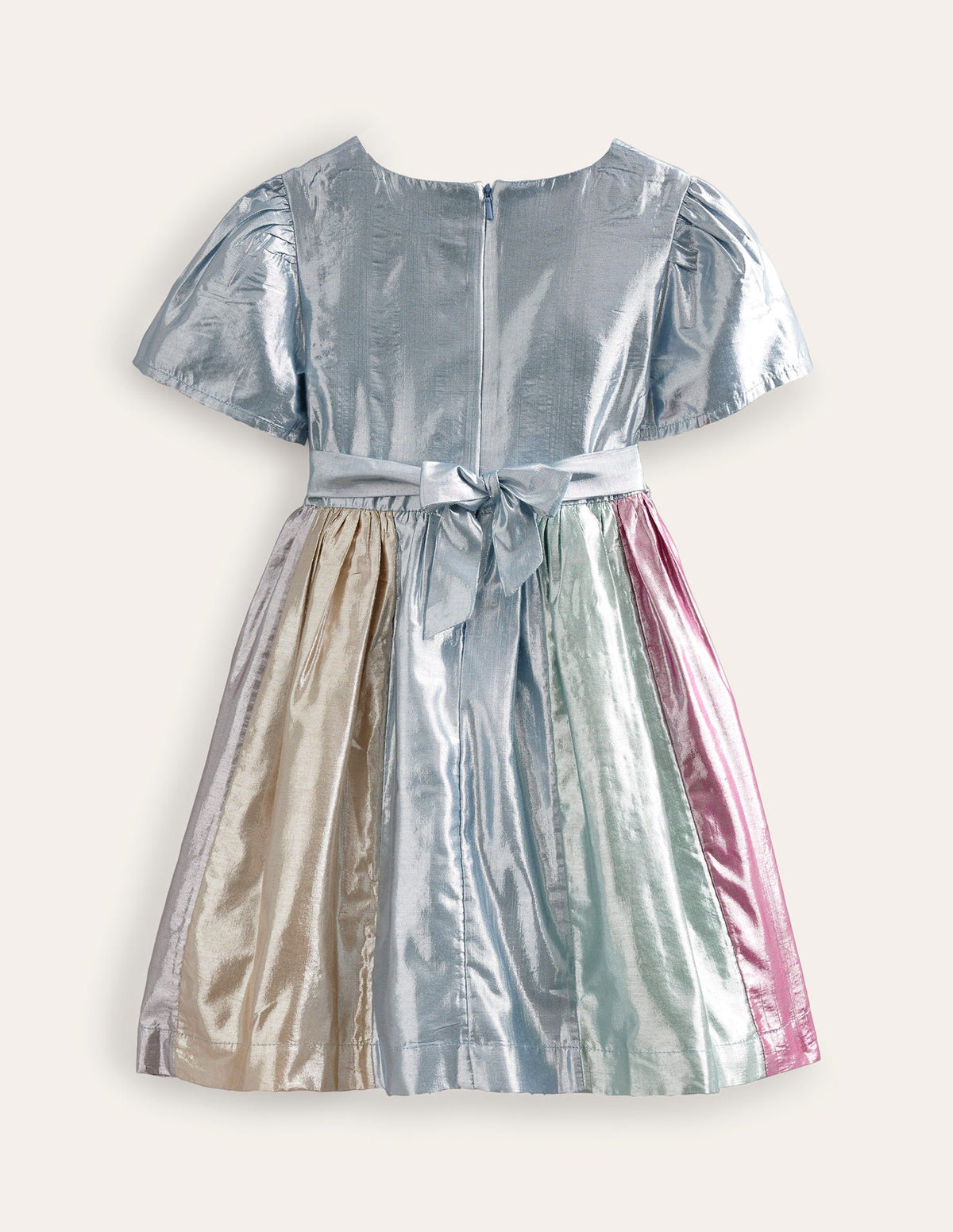 Metallic Party Dress-Multi - Image 2