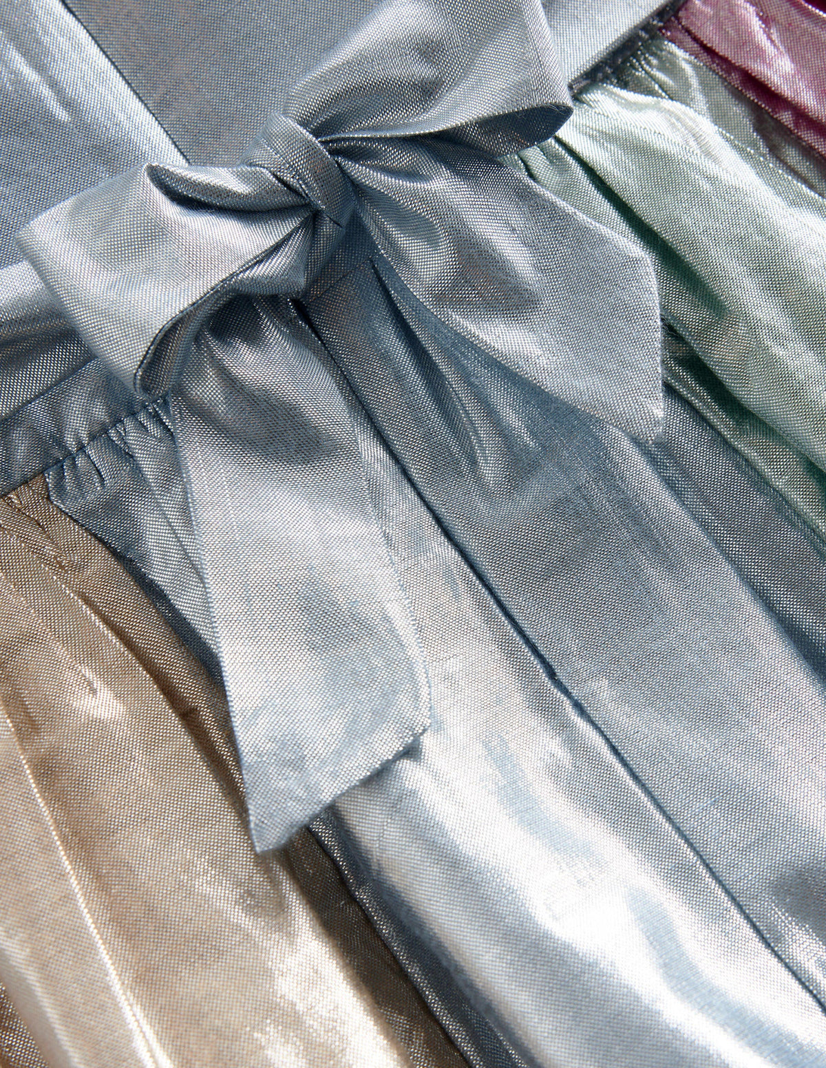 Metallic Party Dress-Multi - Image 3