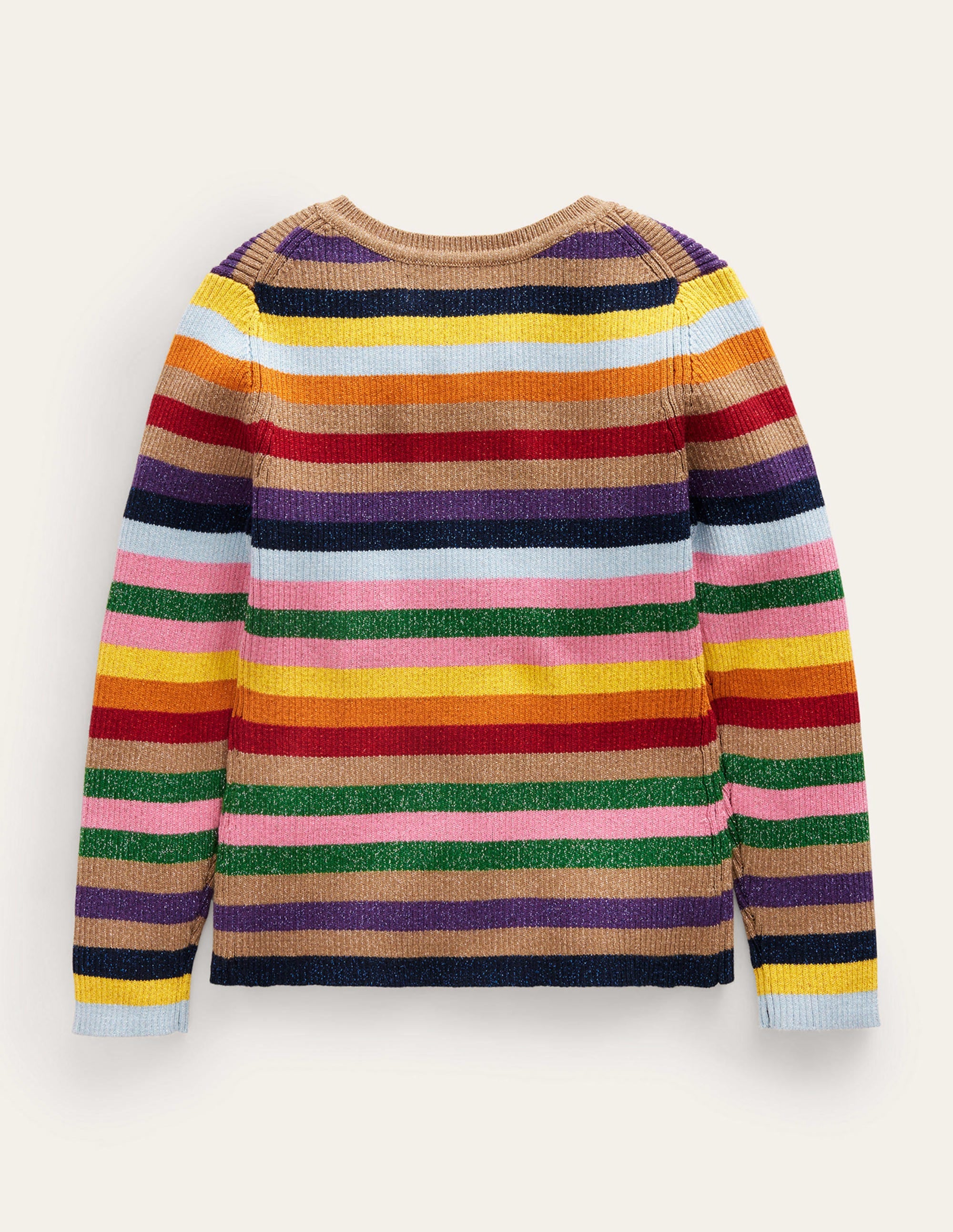 Sparkle Stripe Cardigan-Multi Sparkle Stripe - Image 2