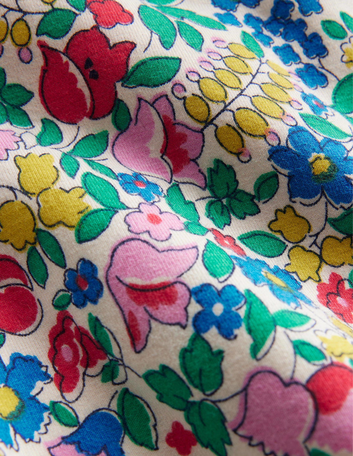 Fun Leggings-Multi Flowerbed-3
