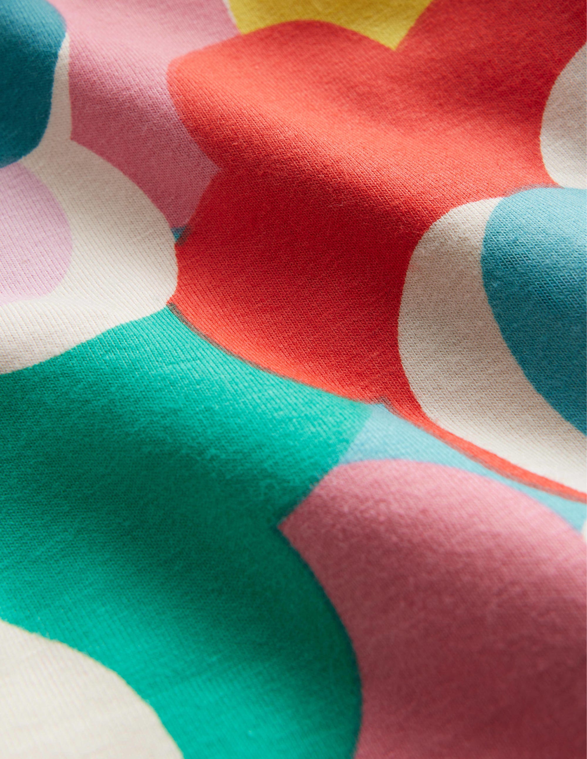 Fun Leggings-Multi Rainbow Clouds - Image 3