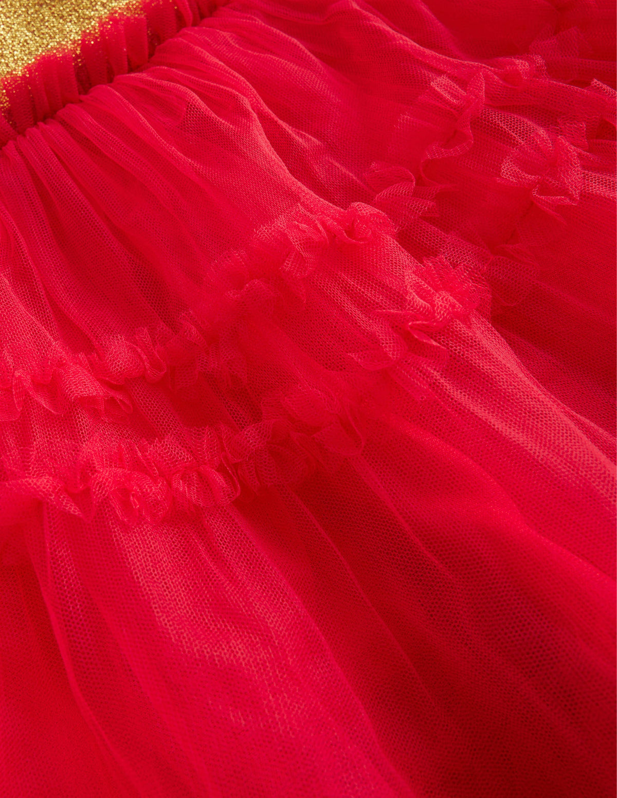 Tulle Party Skirt-Rockabilly Red - Image 3
