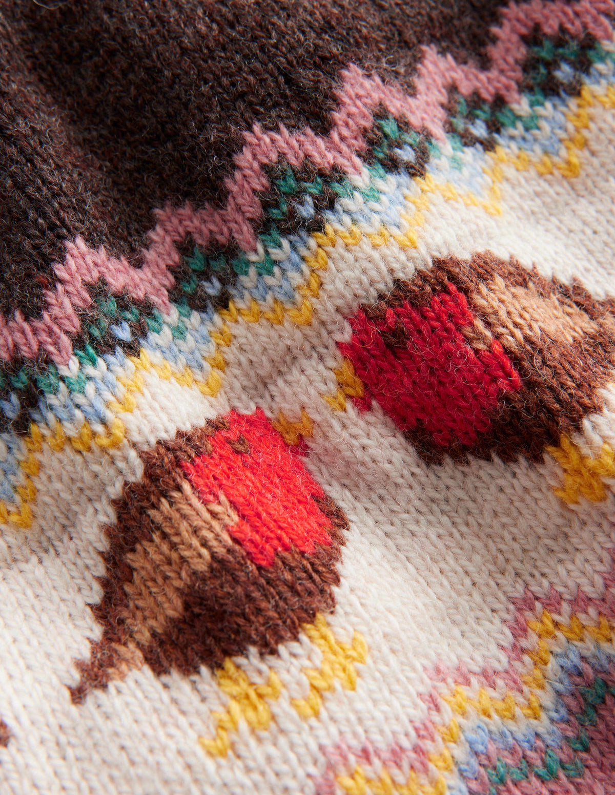 Swing Fair Isle Sweater-Charcoal Grey Robins - Image 3