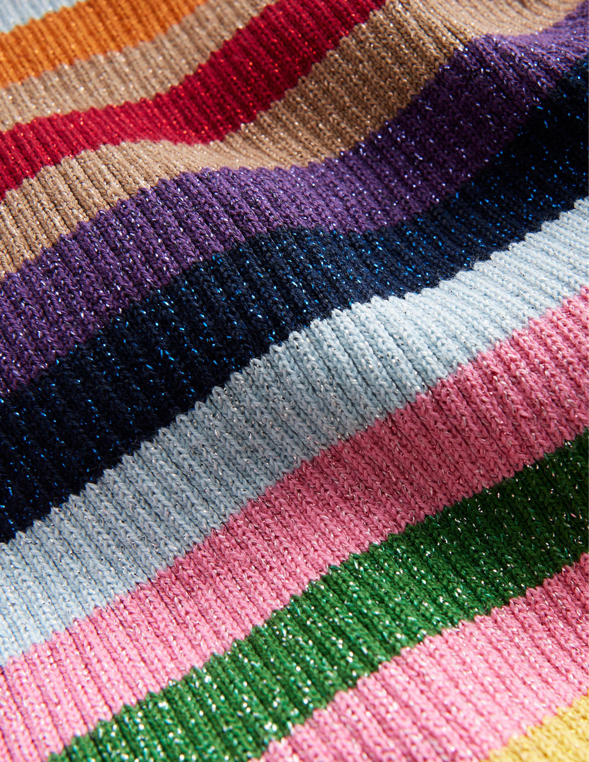 Sparkle Stripe Trousers-Multi Sparkle Stripe - Image 3