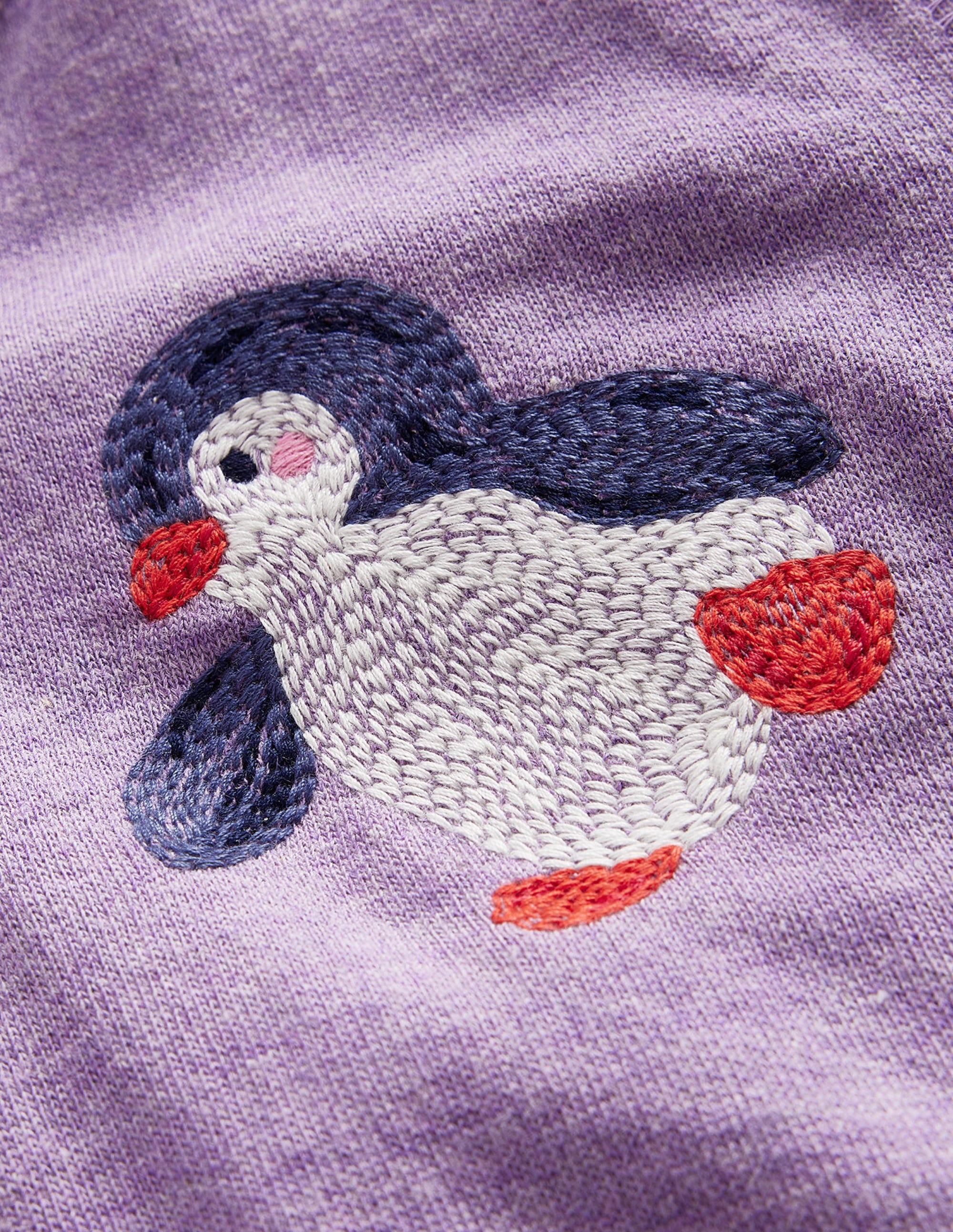 Logo Superstitch Hoodie-Aster Purple - Image 3
