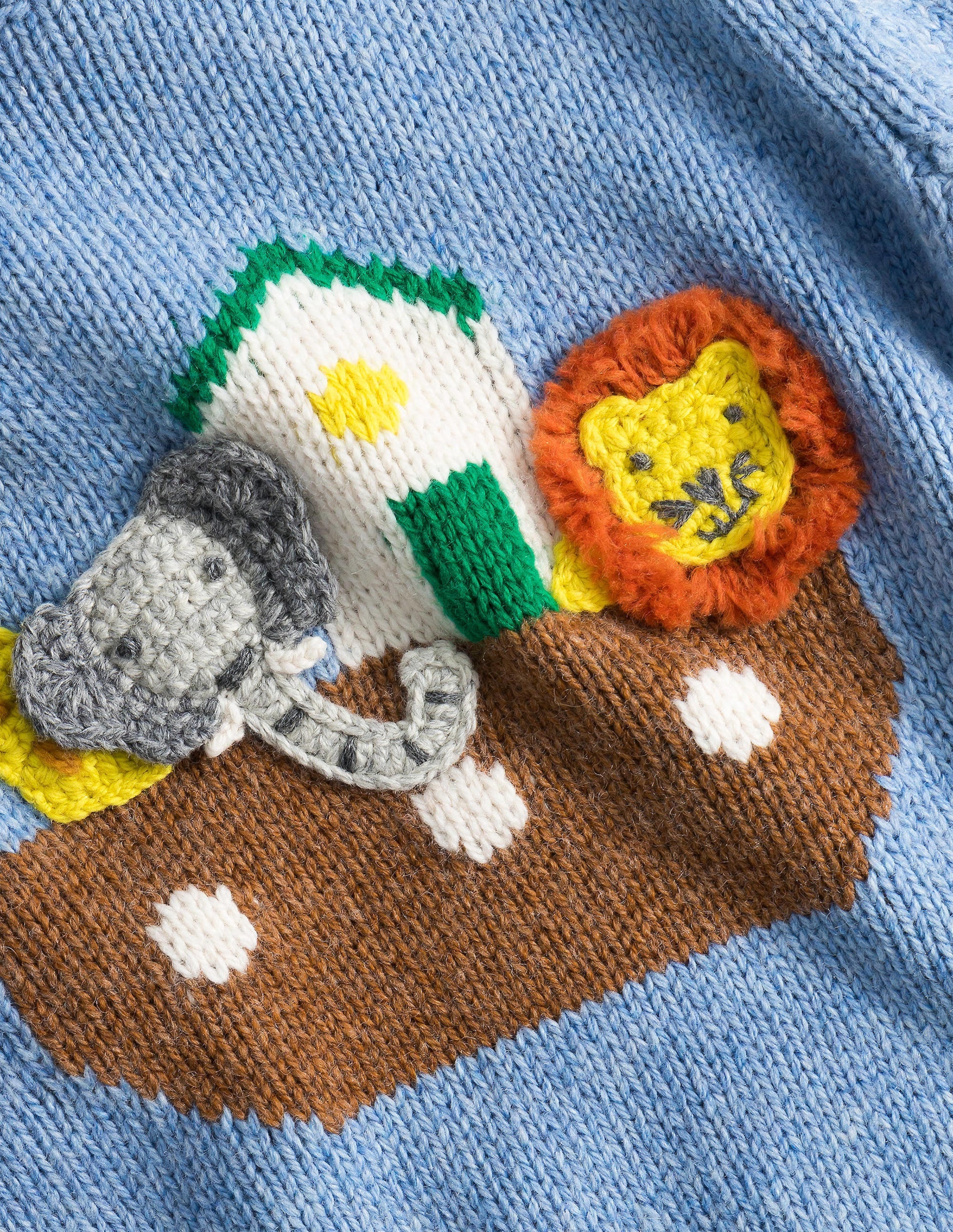 Fun Knitted Sweater-Brunnera Blue - Image 3