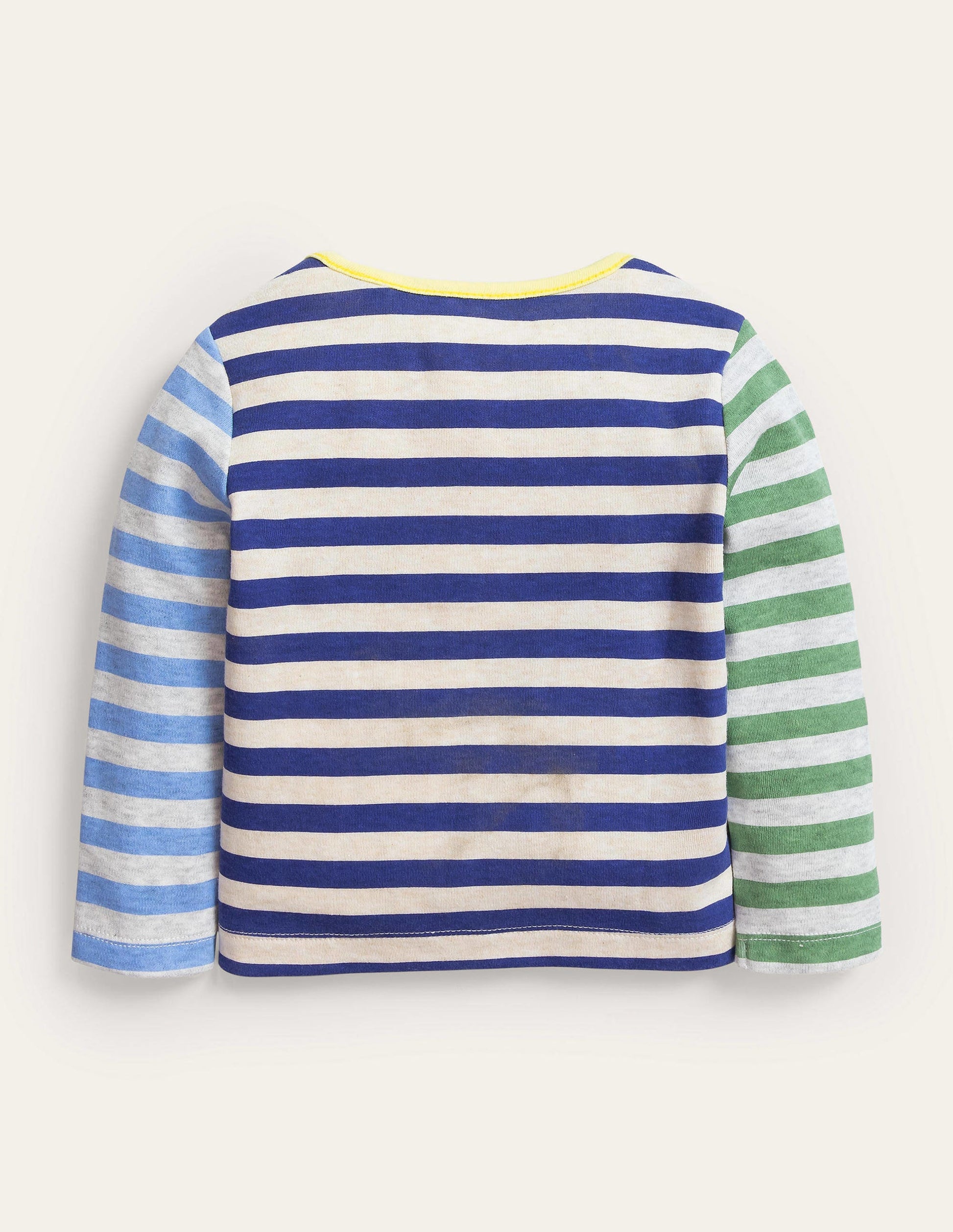 GOTS Stripe T-Shirt-Multi Hotchpotch-2