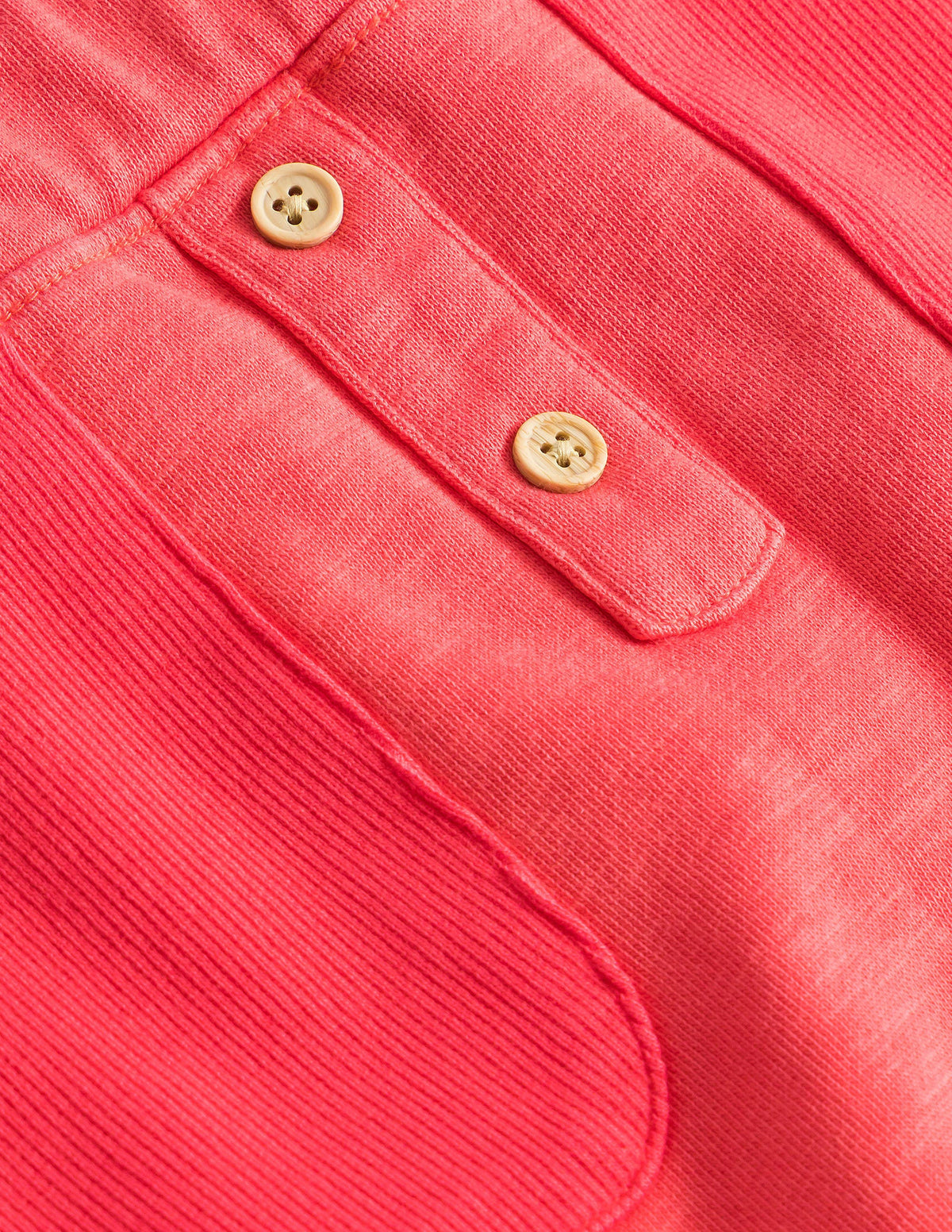 Garment Wash Pants-Jam Red-3