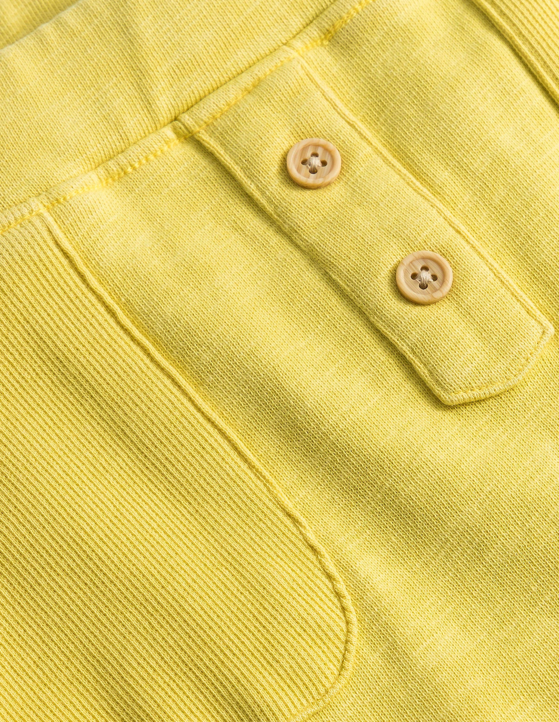 Garment Wash Pants-Buttercup Yellow-3