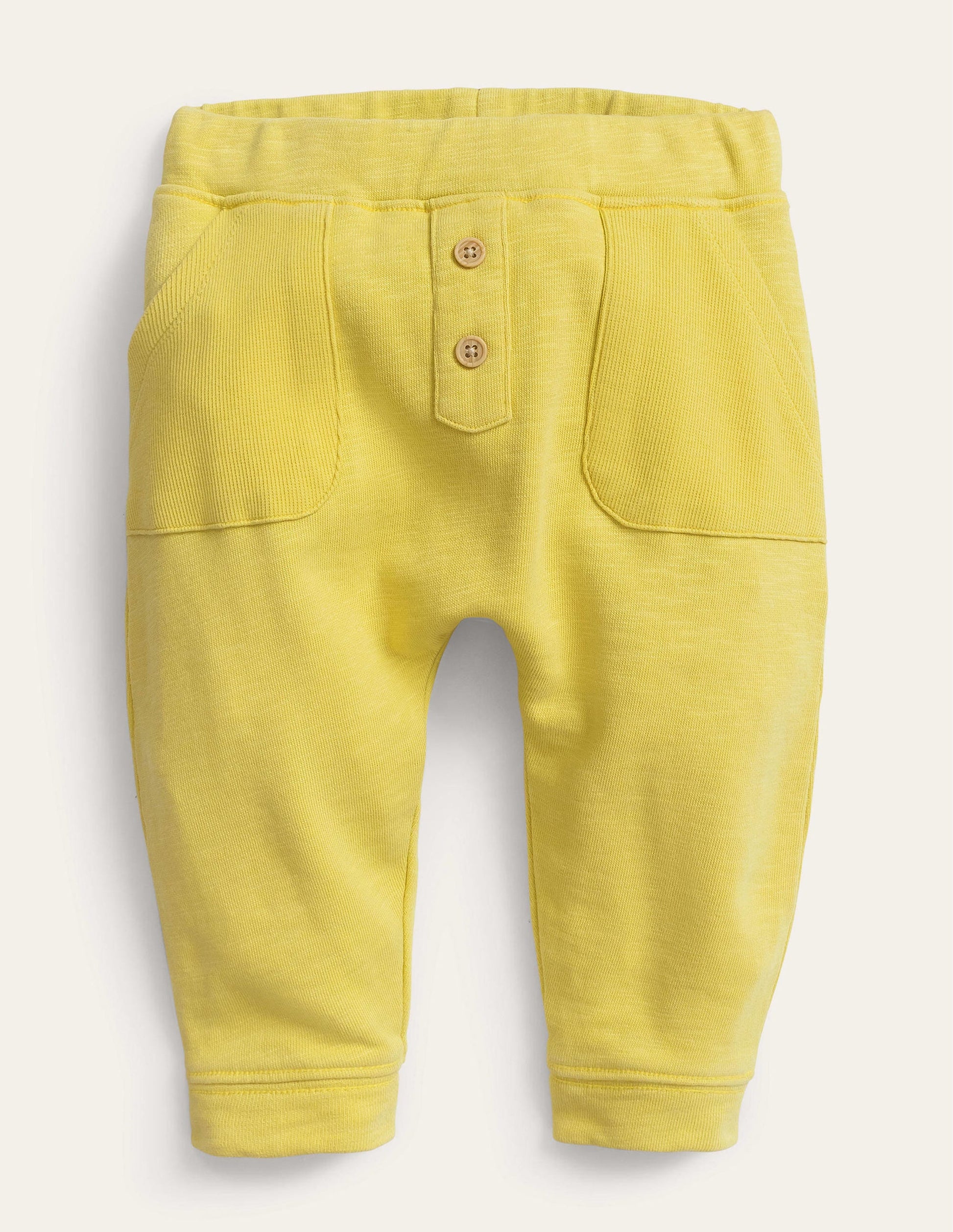 Garment Wash Pants-Buttercup Yellow-1