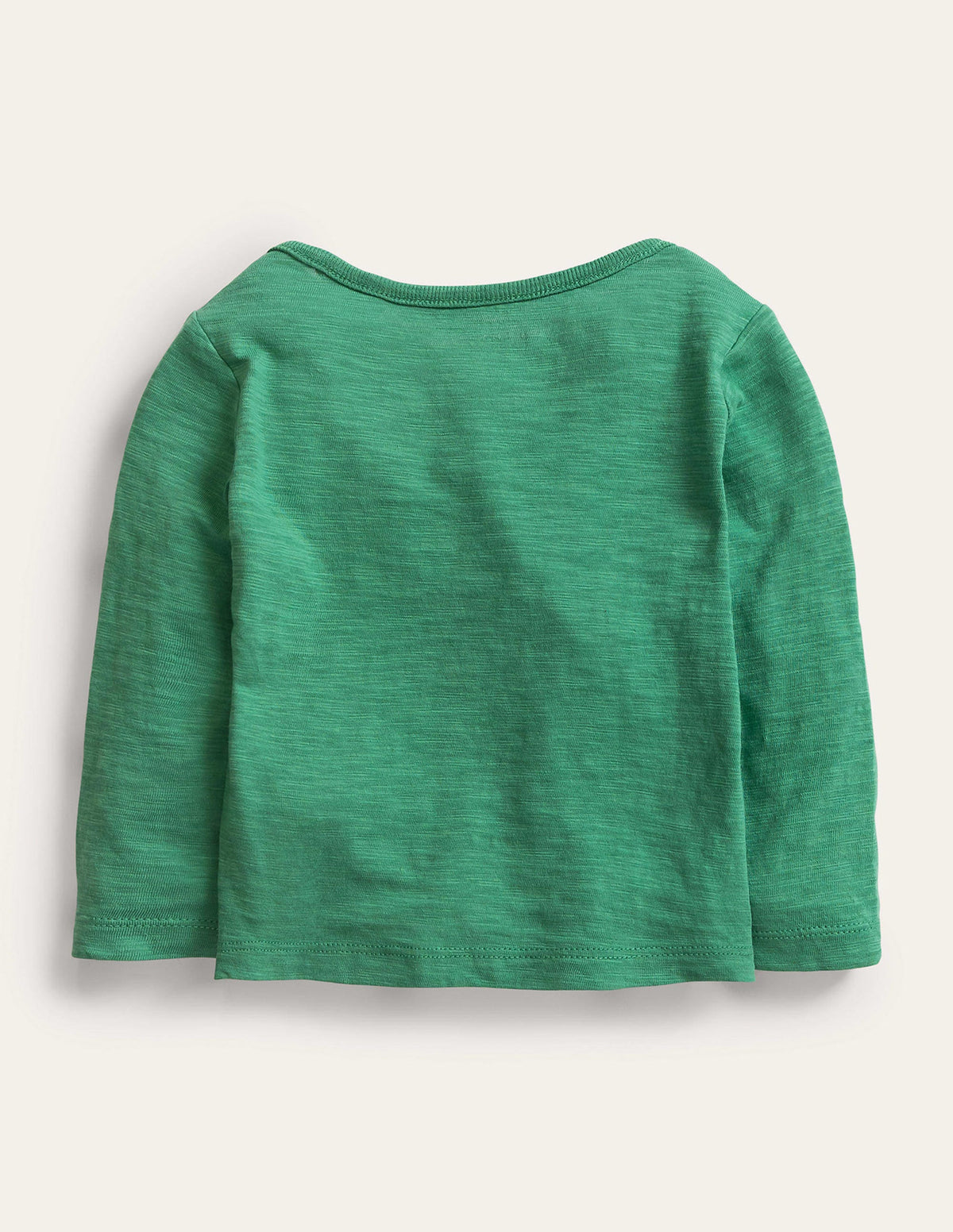 Garment Wash T-Shirt-Deep Grass Green - Image 2