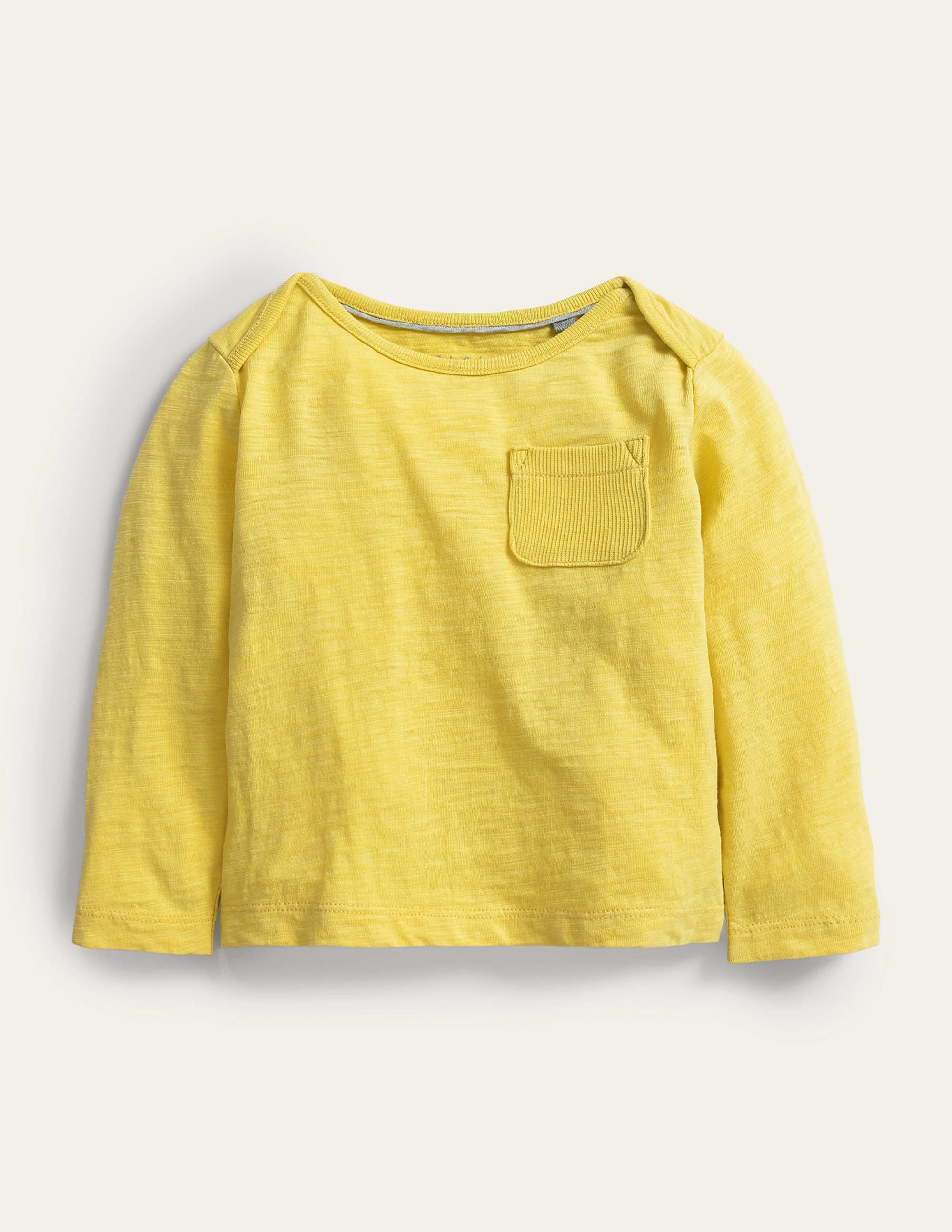 Garment Wash T-Shirt-Buttercup Yellow - Image 1