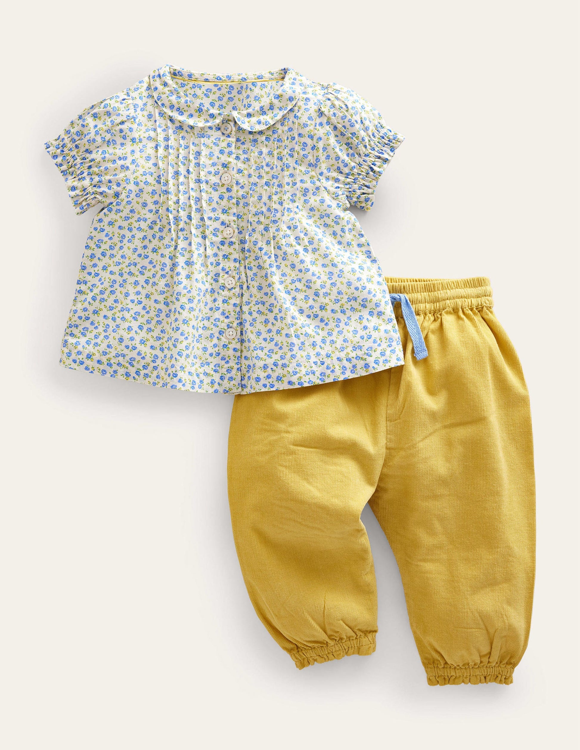 Nostalgic Woven Playset-Vista Blue Floral-1